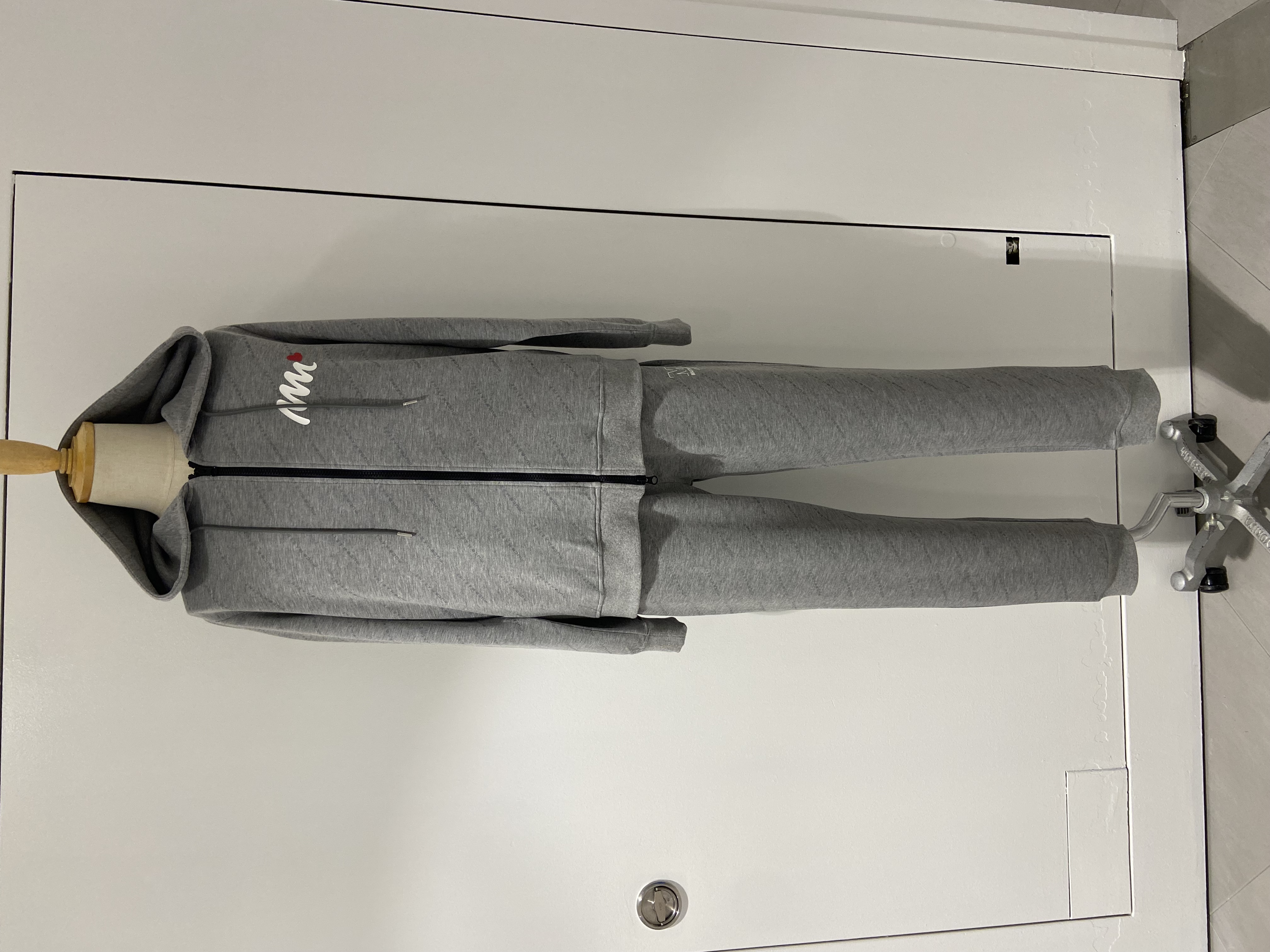 muta MARINE/ムータマリン/SET-UP ZIP HOODIE gray S