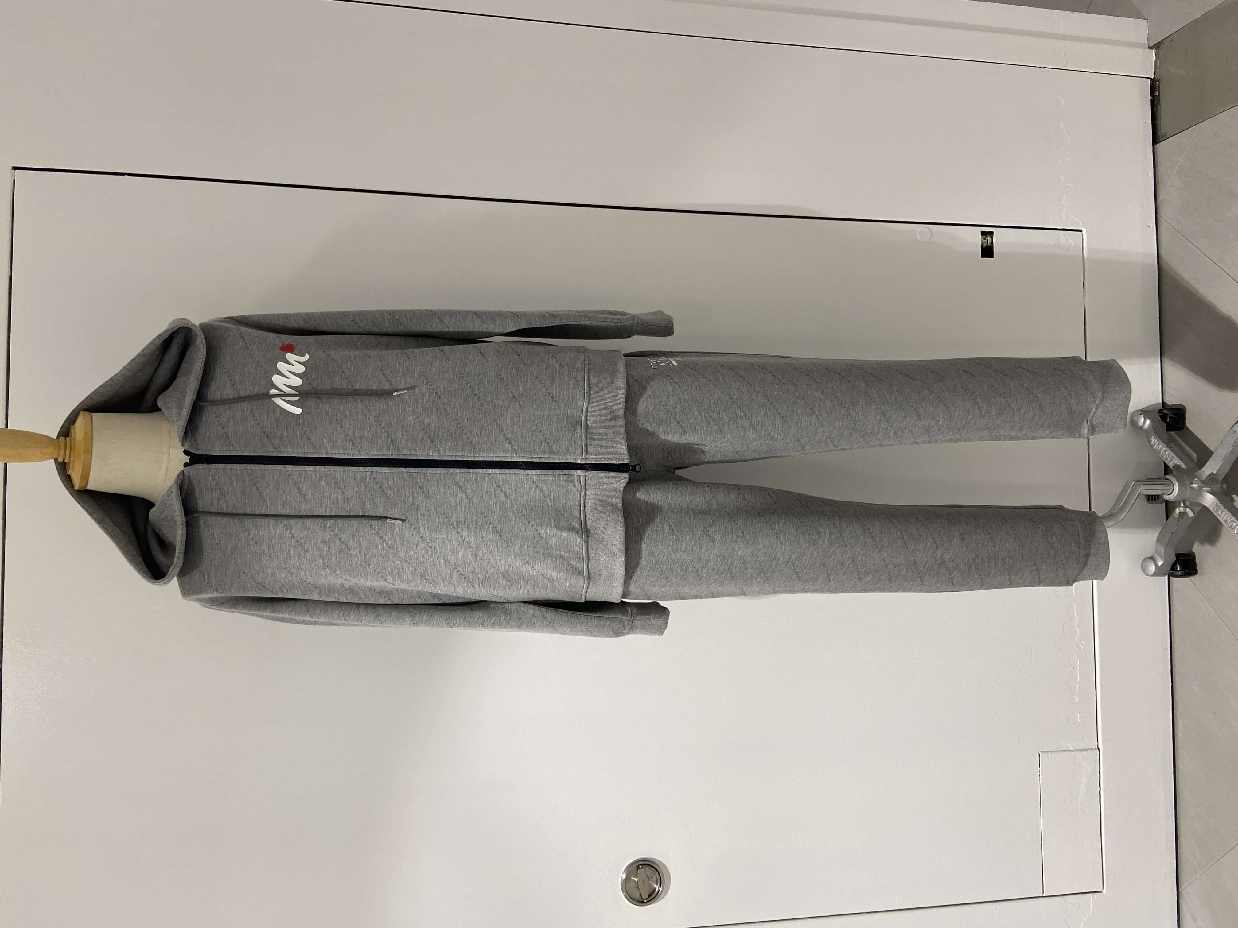 muta MARINE/ムータマリン/SET-UP ZIP HOODIE gray L