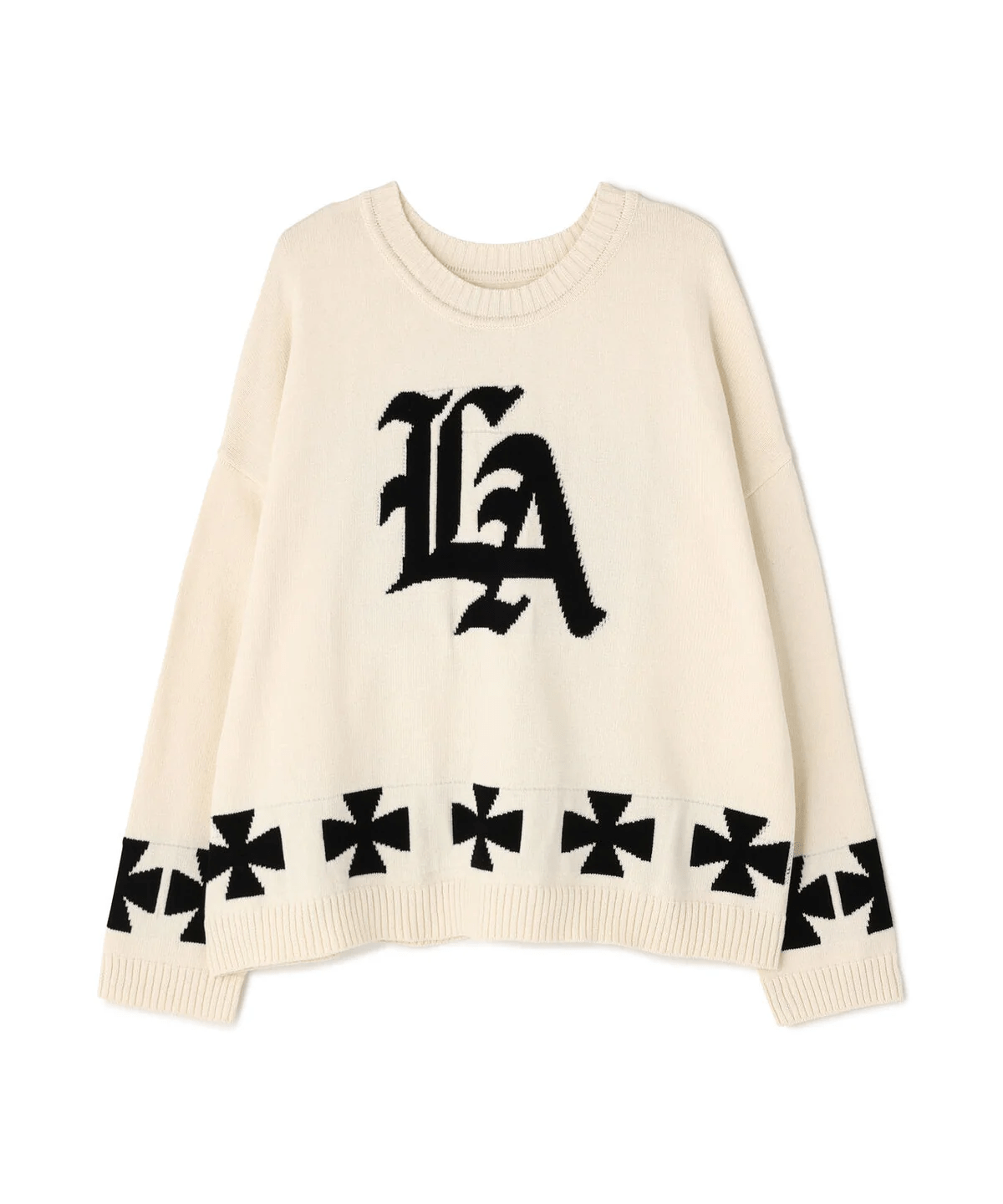 FR(13)NDS/フレンズ/LA KNIT white F