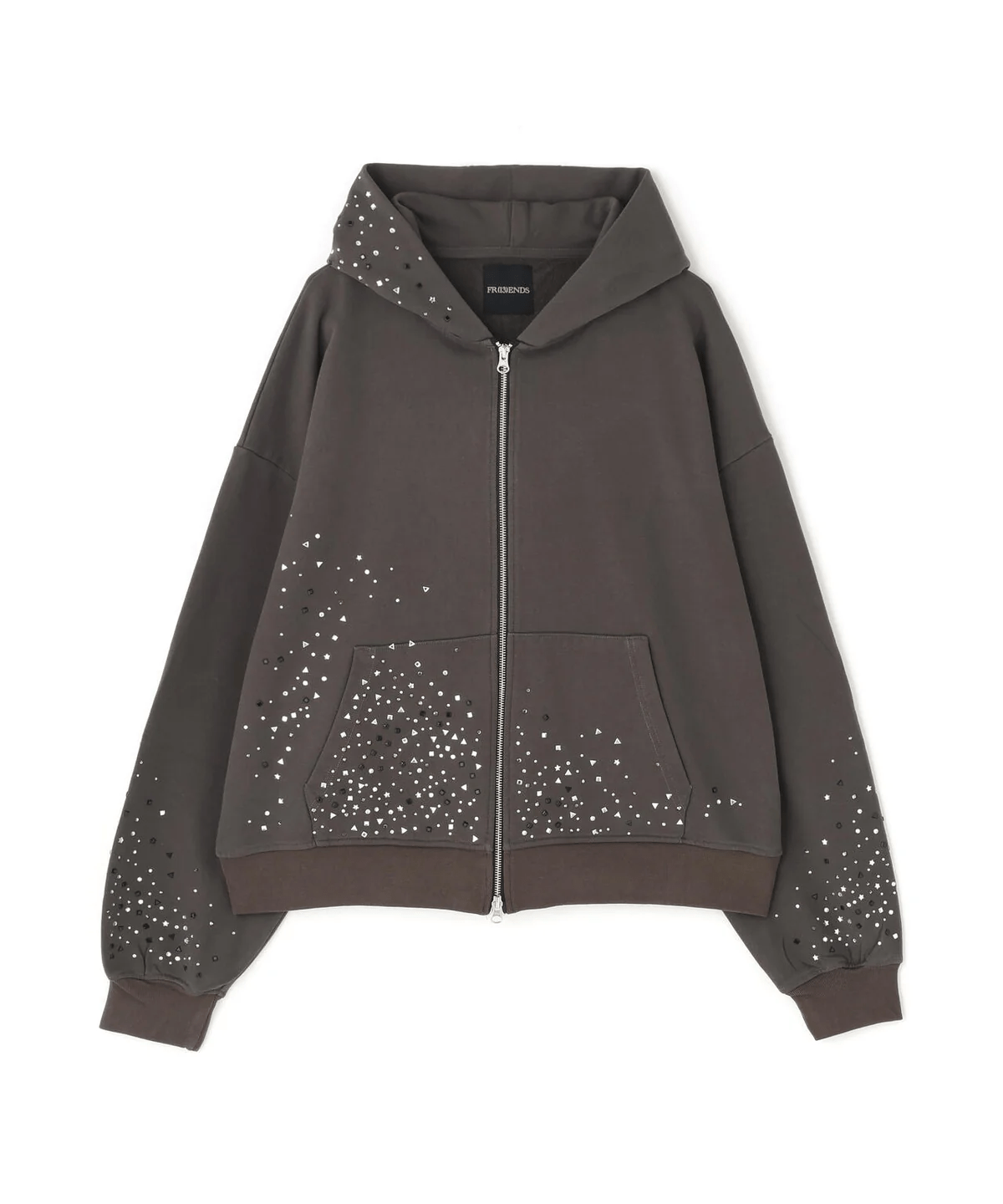FR(13)NDS /フレンズ/Stone Sweat Hoodie gray L