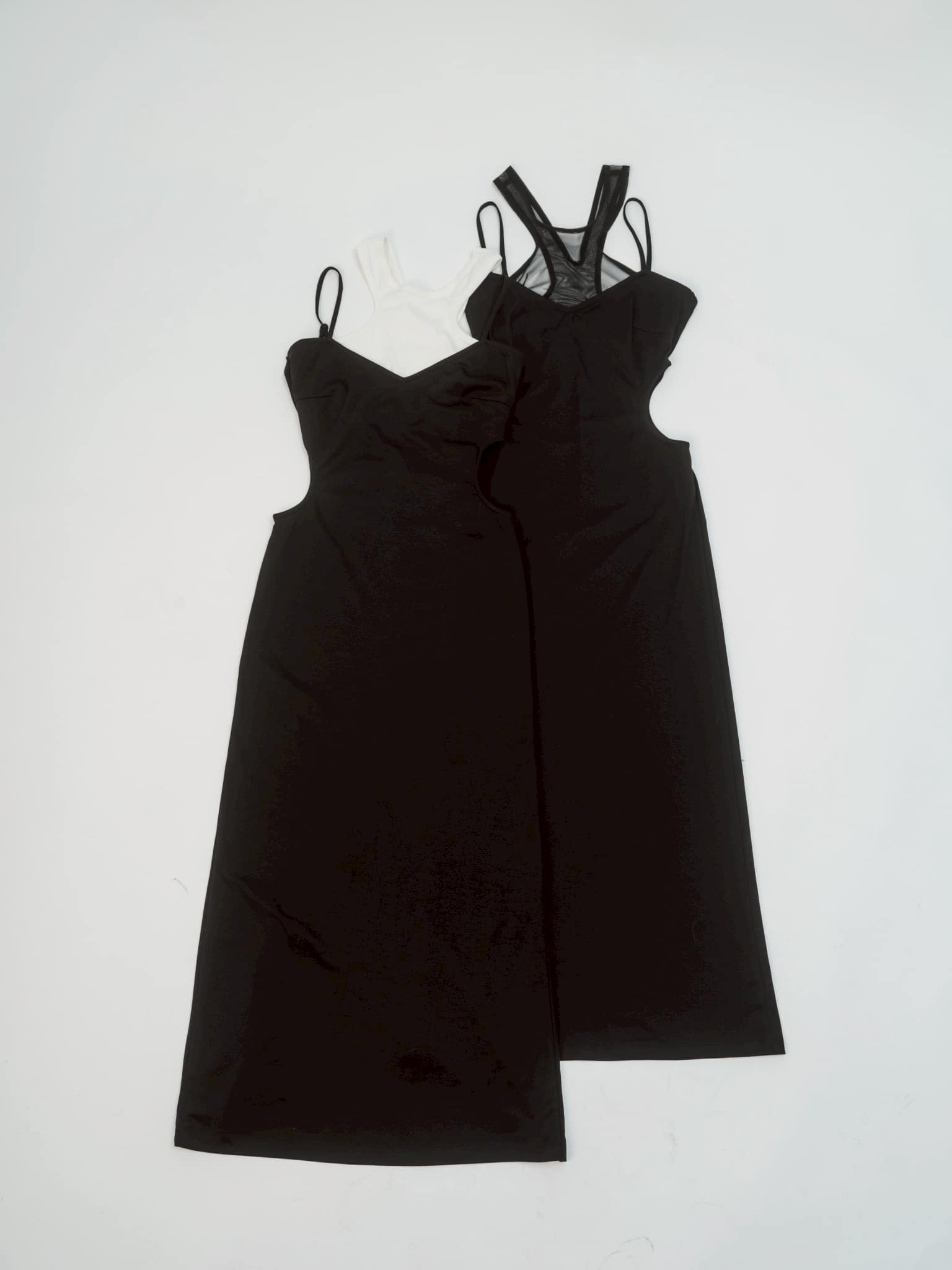 MITSUKI/Docking Cutout Dress black M