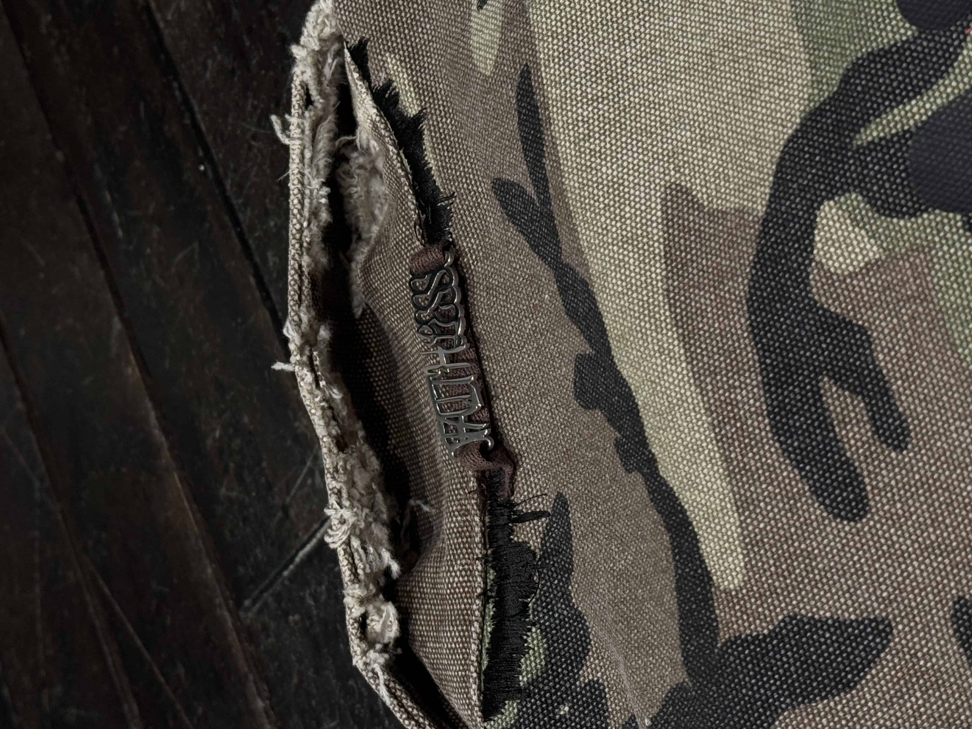 AVIREX×VANDAL 迷彩　BZ khaki L