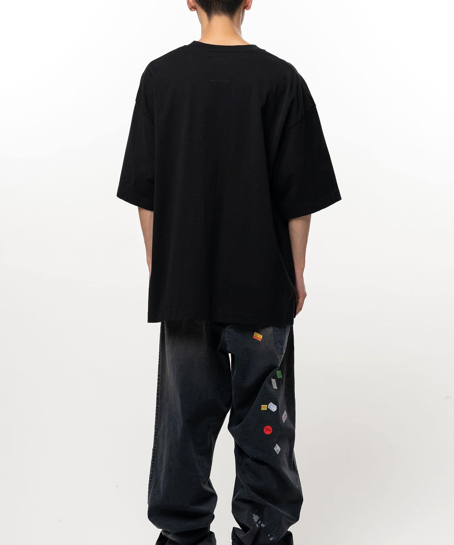 Maison MIHARA YASUHIRO/ミハラヤスヒロ/Cat Printed T-shirt black 44
