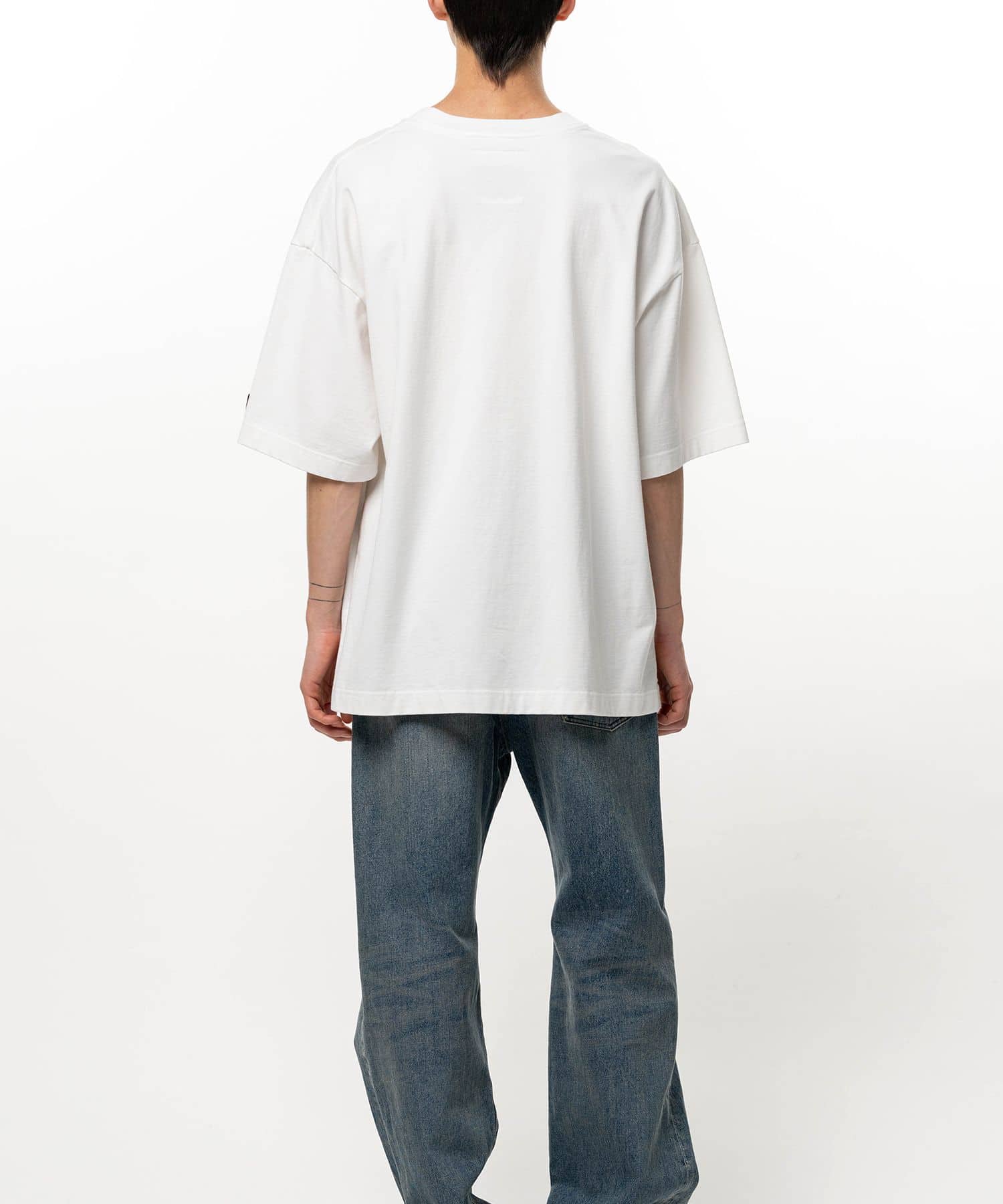 Maison MIHARA YASUHIRO/ミハラヤスヒロ/Cat Printed T-shirt white 46