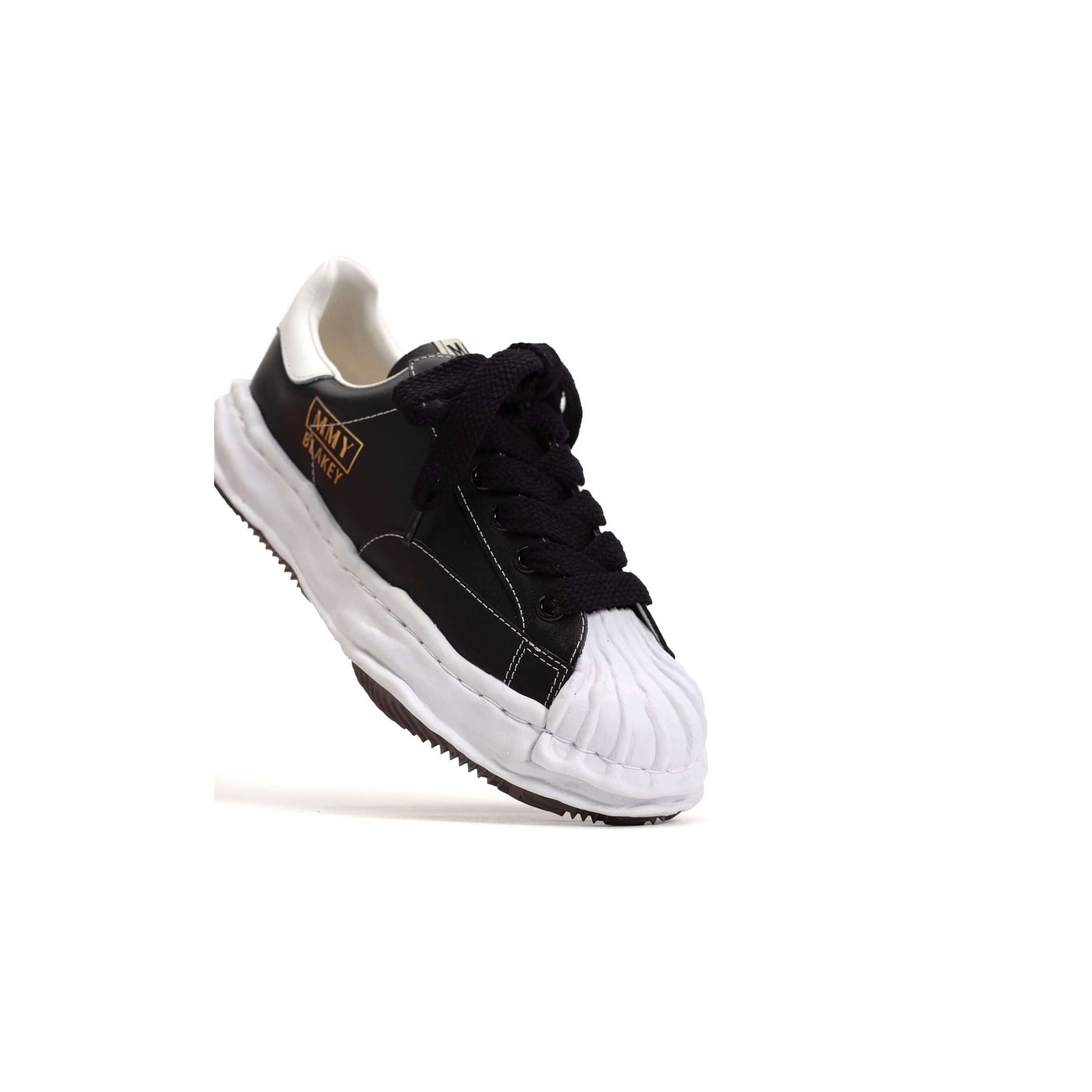"BLAKEY" OG Sole Leather Low-top Sneaker black 42