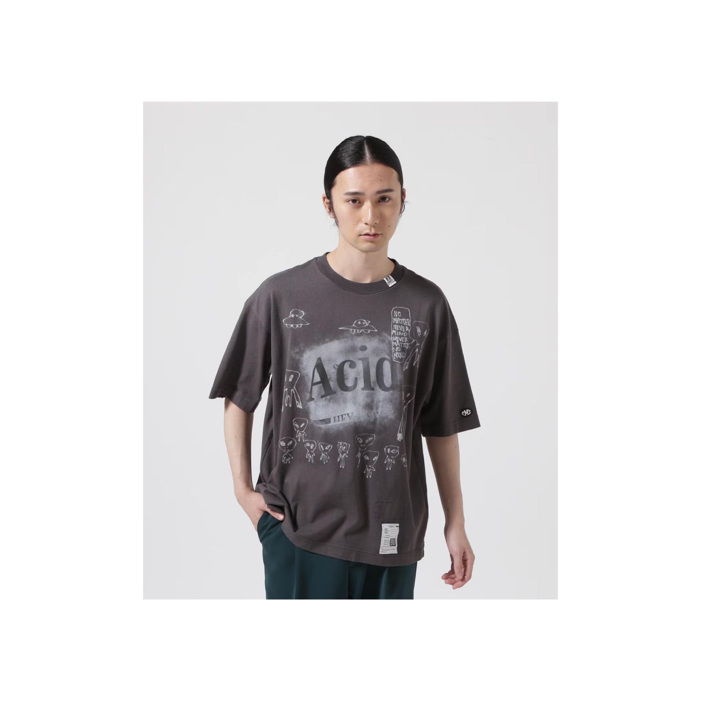 Maison MIHARAYASUHIRO/メゾン ミハラヤスヒロ/DISTRESSED ACID TEE