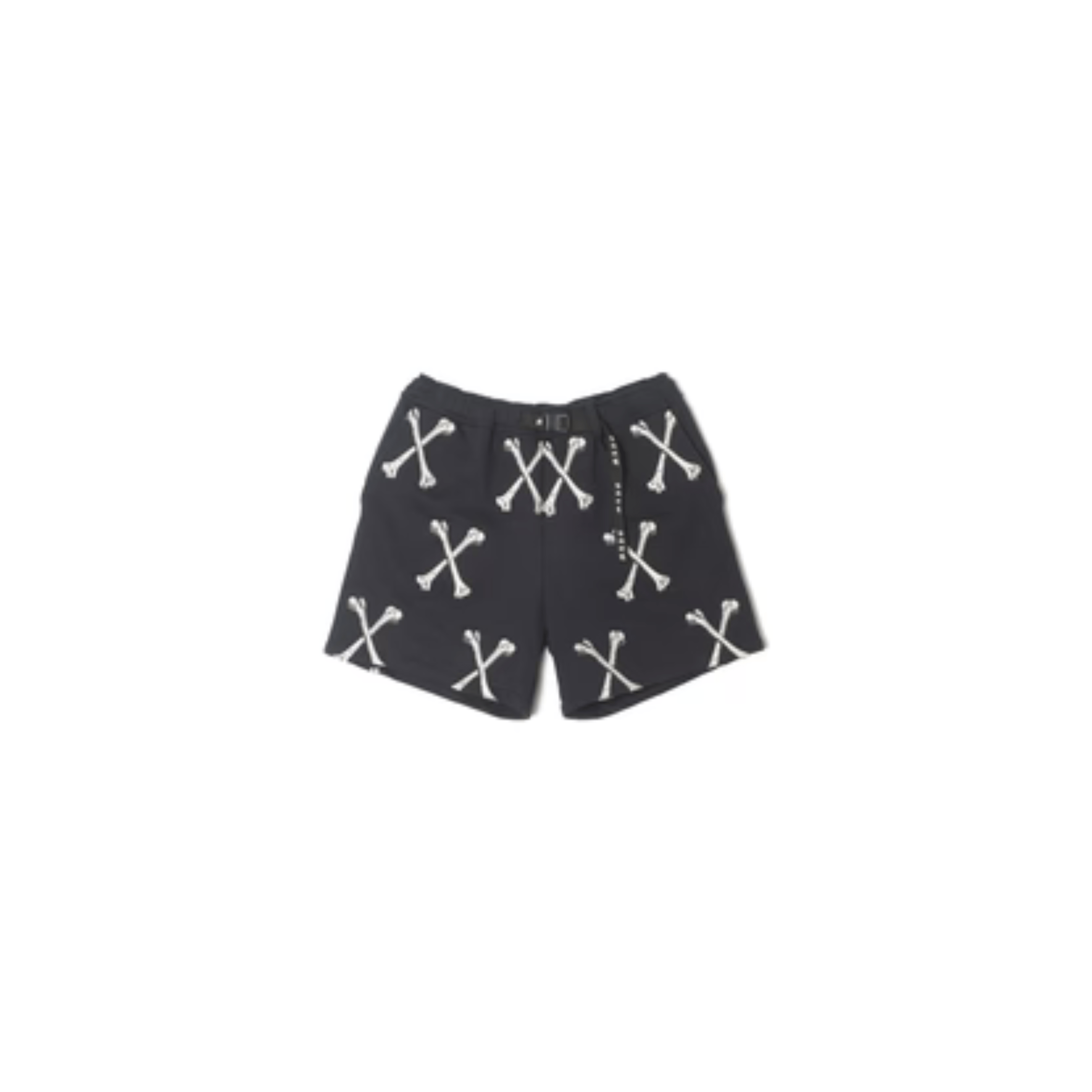 【MAYO】 CROSS BONES Embroidery Sweat Shorts black XL