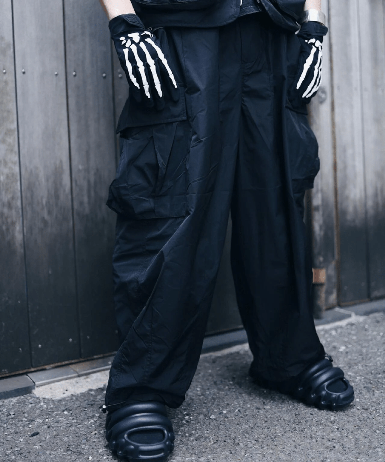 GEN_DA I/ゲンダイ/ポケットパンツ black 0