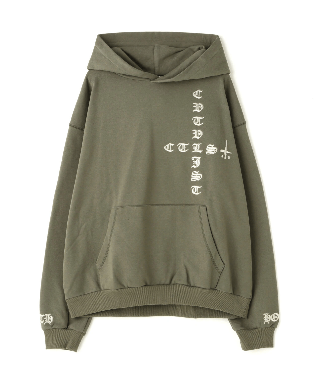 CTLS/シーティーエルエス/別注EMBROIDERY HOODIE brown 0