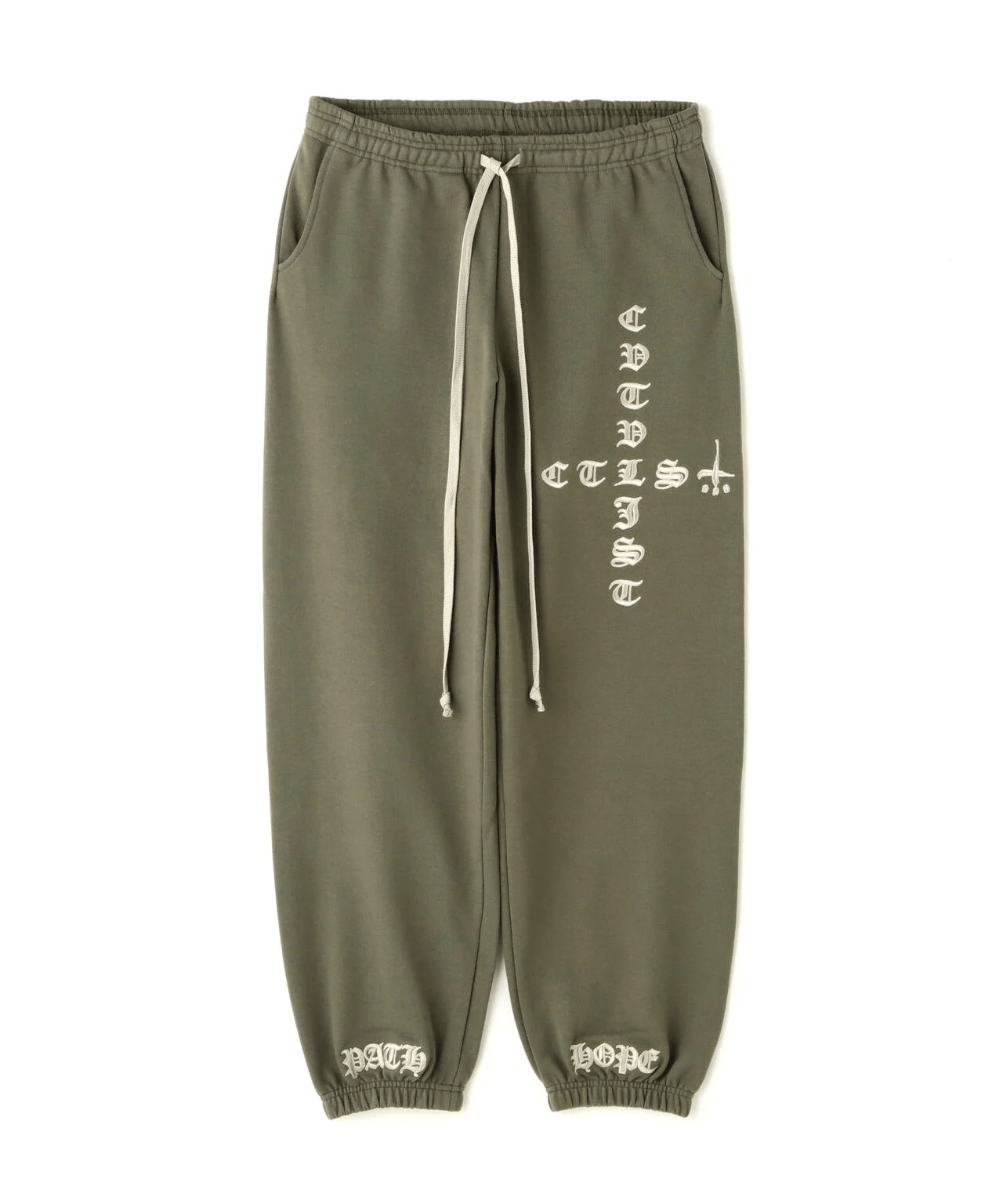 CTLS/シーティーエルエス/別注EMBROIDERY SWEAT PANTS brown 1