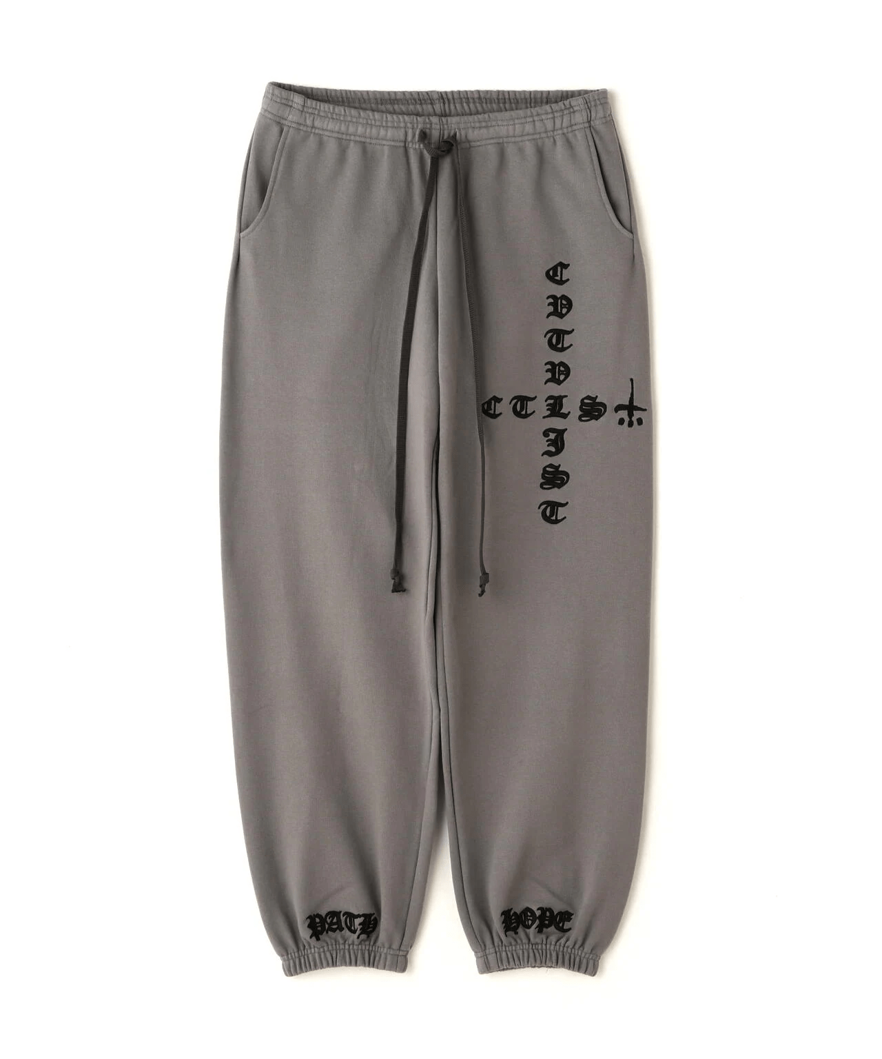 CTLS/シーティーエルエス/別注EMBROIDERY SWEAT PANTS gray 1