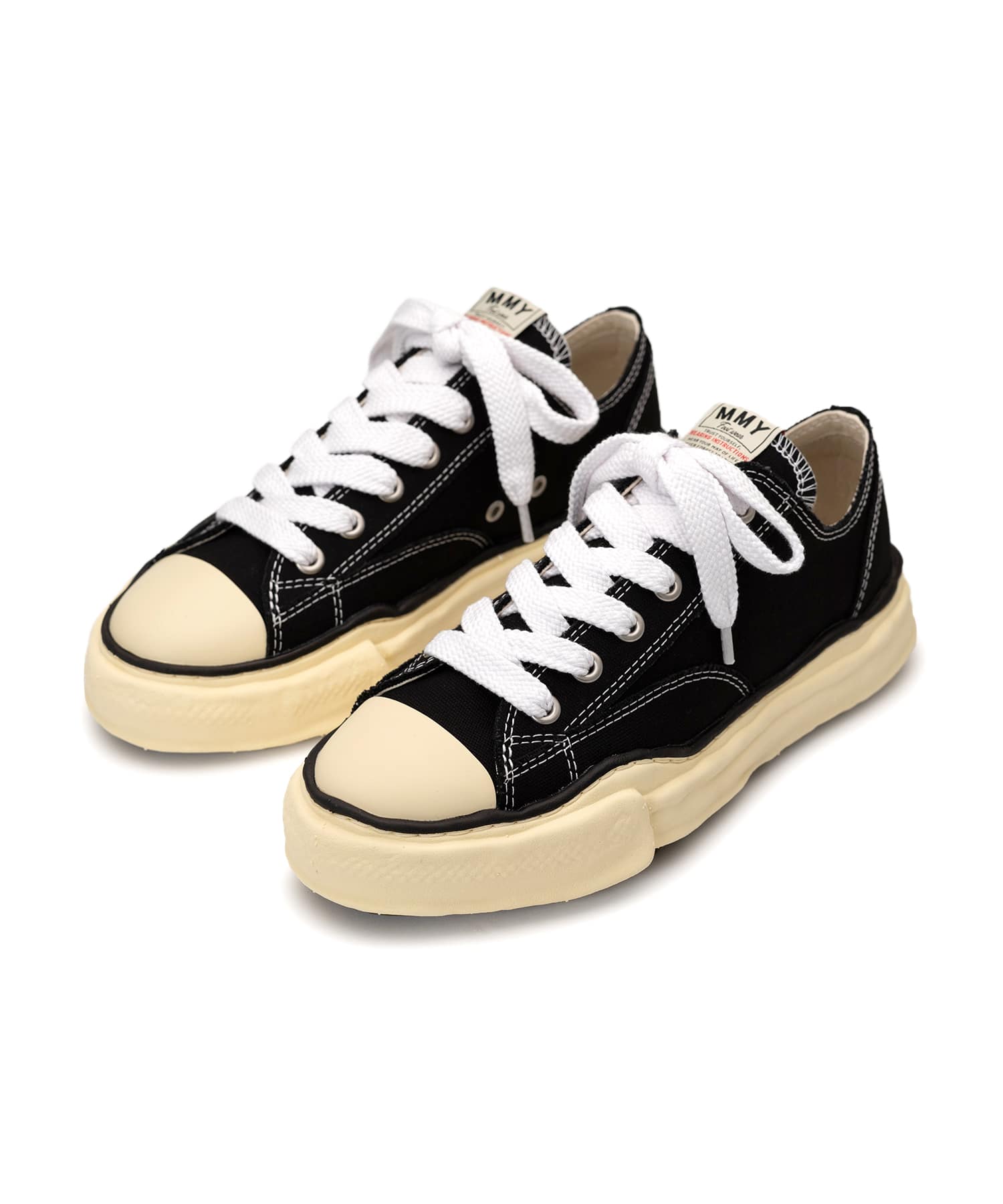 MAISON MIHARA YASUHIRO/"PETERSON" VL OG Sole Canvas Low-top Sneaker black 45