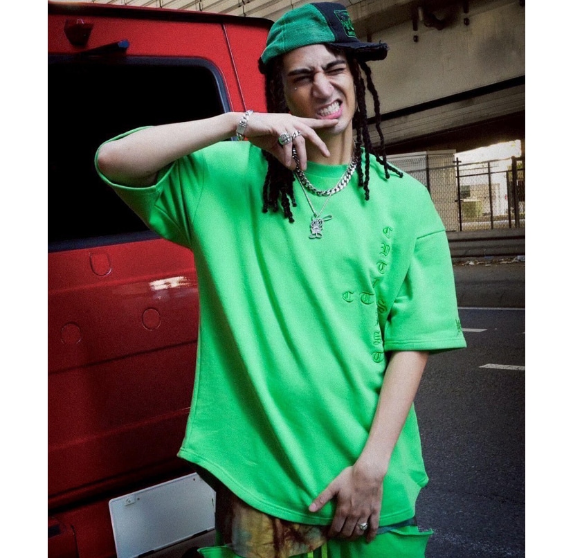 CTLS/シーティーエルエス/USUAL TEE green 2