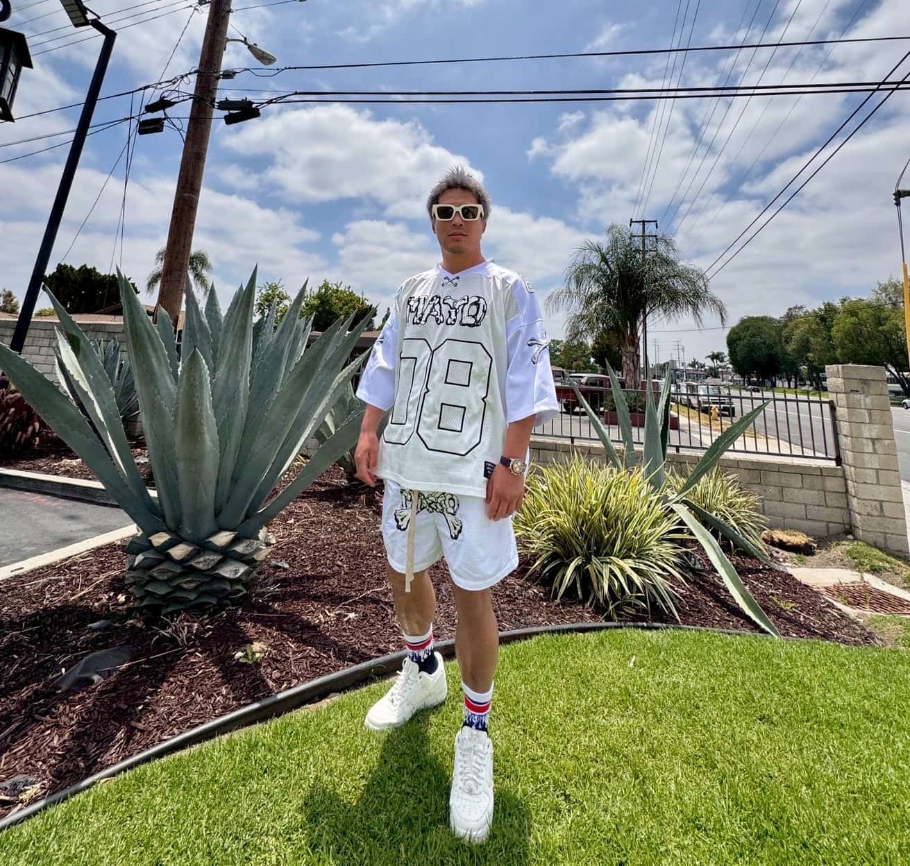 MAYO/太田忍コラボゲームシャツ white M