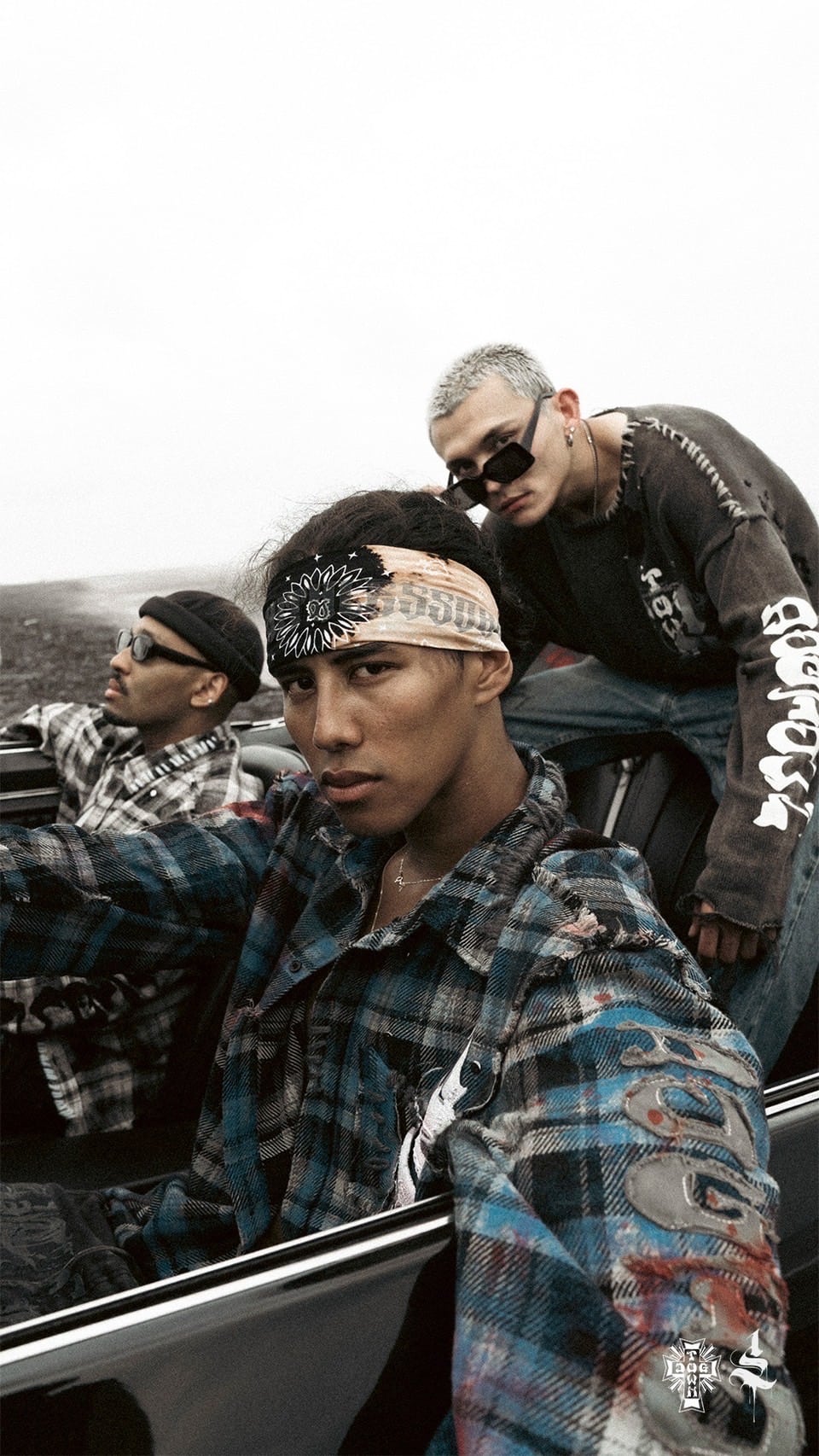 FR(13)NDS/フレンズ/DOGTOWN SHIRT×V.F.O(M blue)｜ ROYAL FLASH