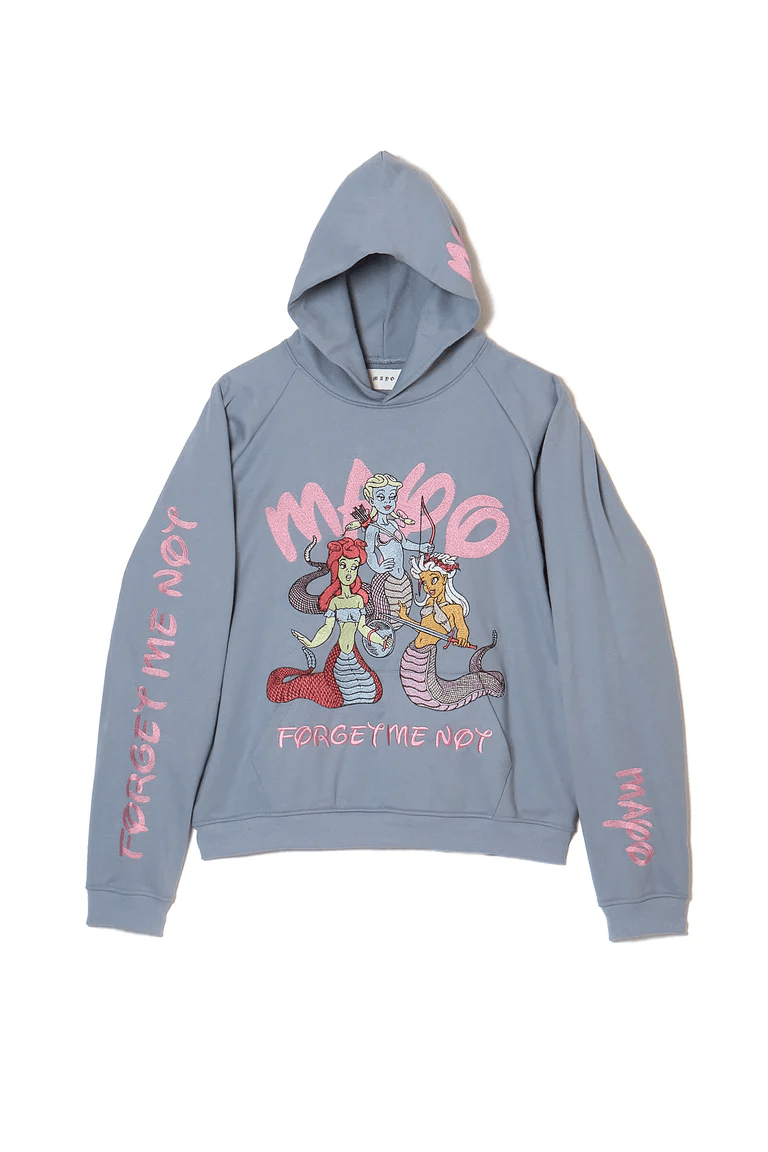 MAYO/MAYO MEDUSA EMBROIDERY HOODIE blue XL