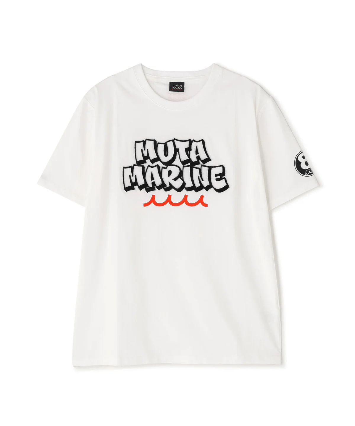 muta MARINE/ムータ マリン/Brush Tee white M
