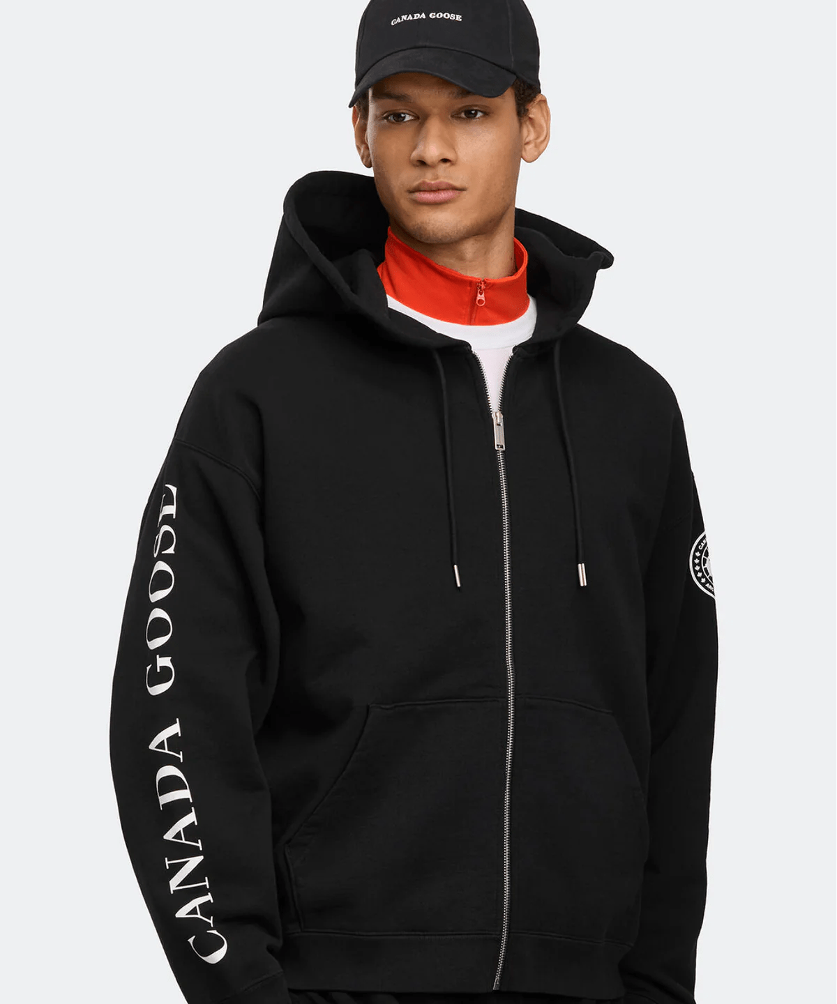 CANADA GOOSE/カナダグース/Rove Full Zip Graphic black L