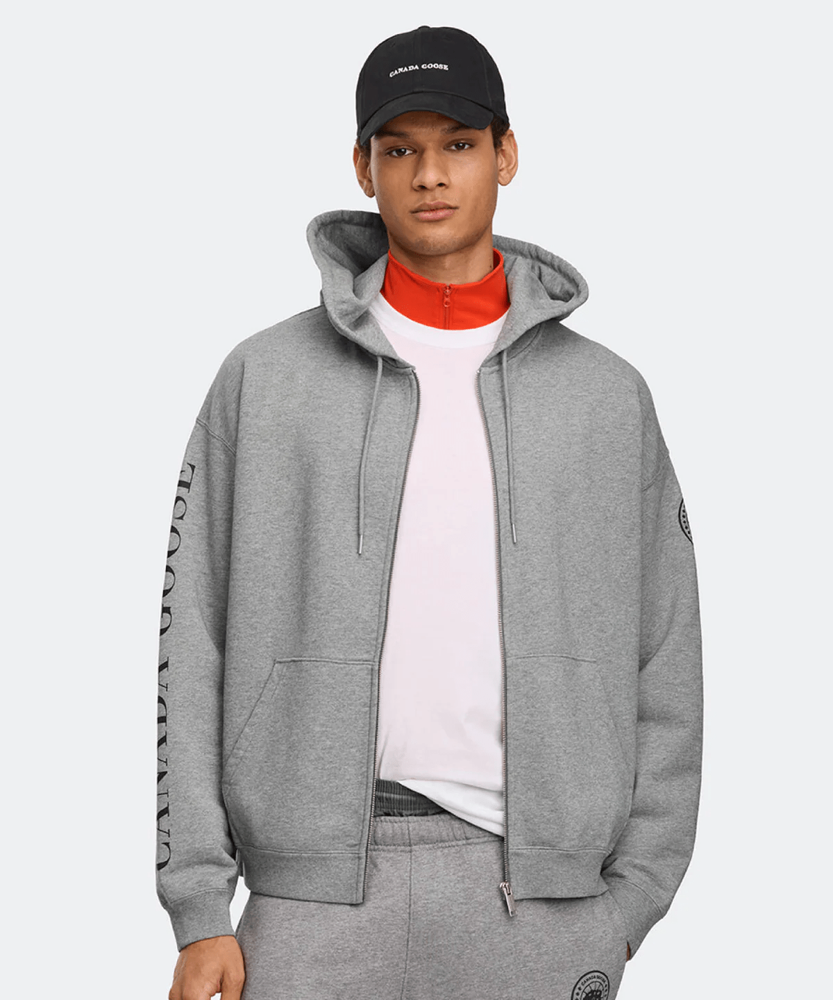 CANADA GOOSE/カナダグース/Rove Full Zip Graphic gray S