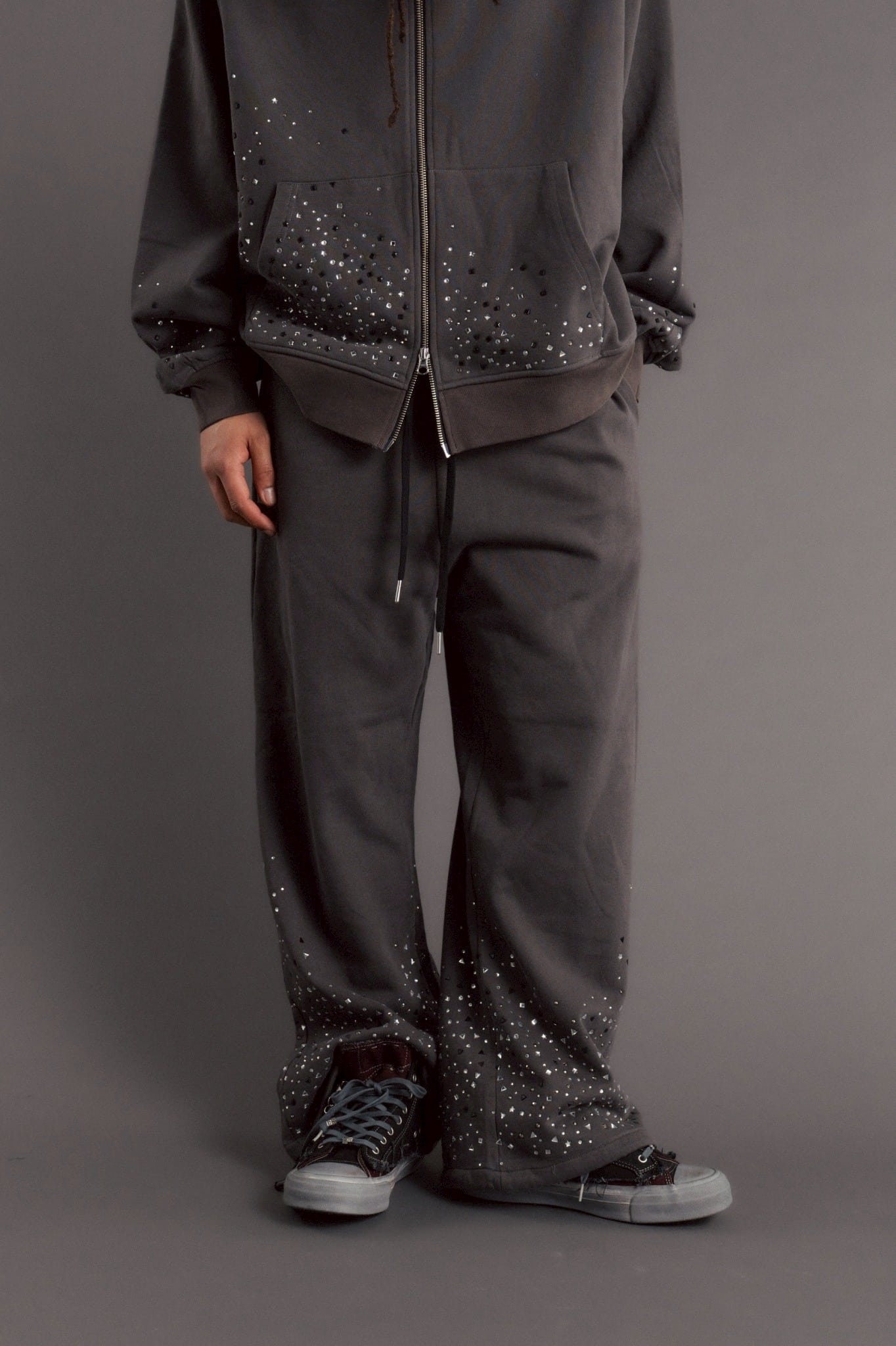 FR(13)NDS/フレンズ/Stone Sweat Pants gray L