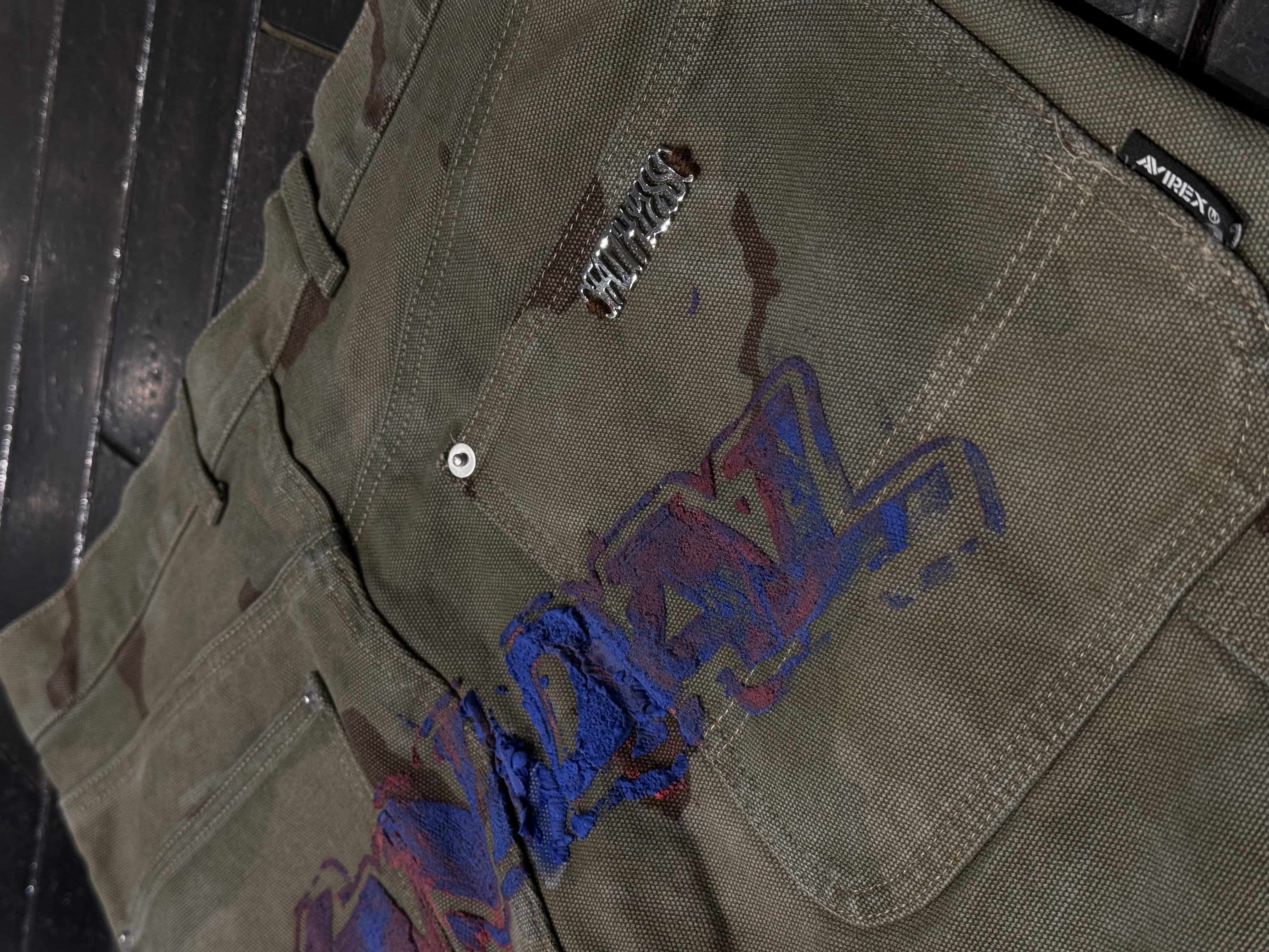 AVIREX×VANDAL 迷彩　Pt BEIGE L