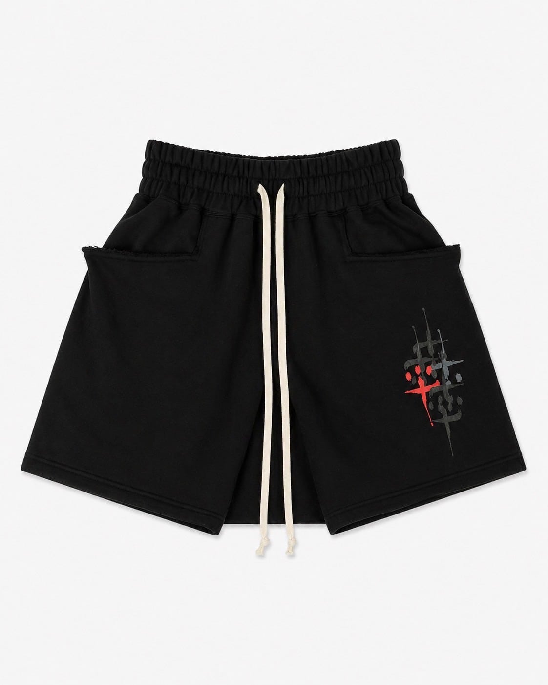 CVTVLIST/カタリスト/multi cross usual shorts black XL