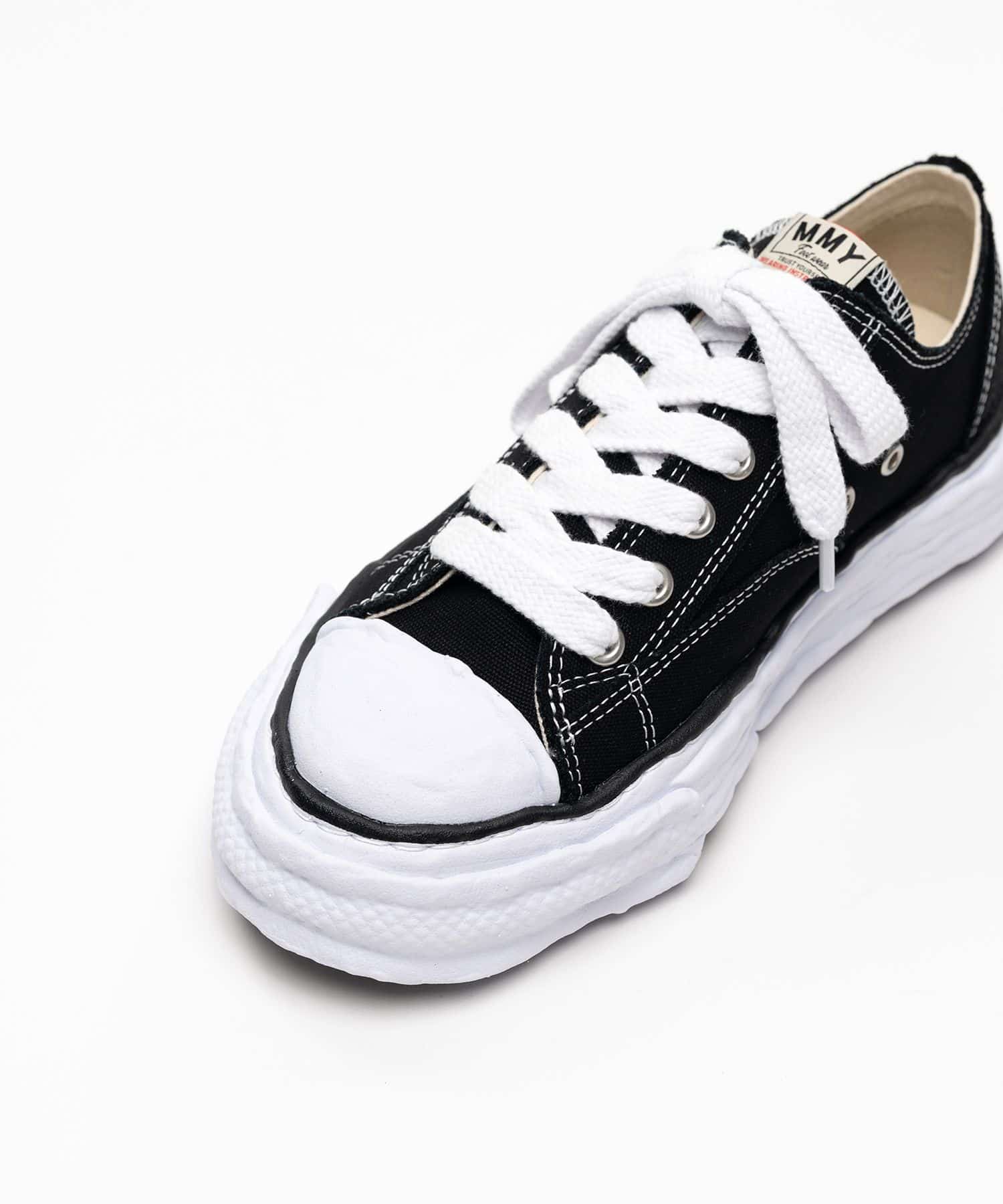 Maison MIHARA YASUHIRO/"PETERSON23" OG Sole Canvas Low-top Sneaker black 36