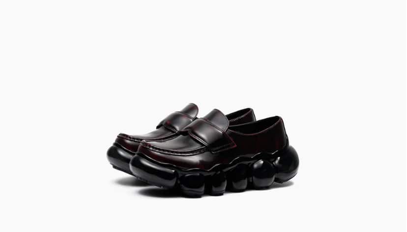 grounds/グラウンズ/JEWELRY LOAFER LEATHER/WINE / BLACK WINE / BLACK 39