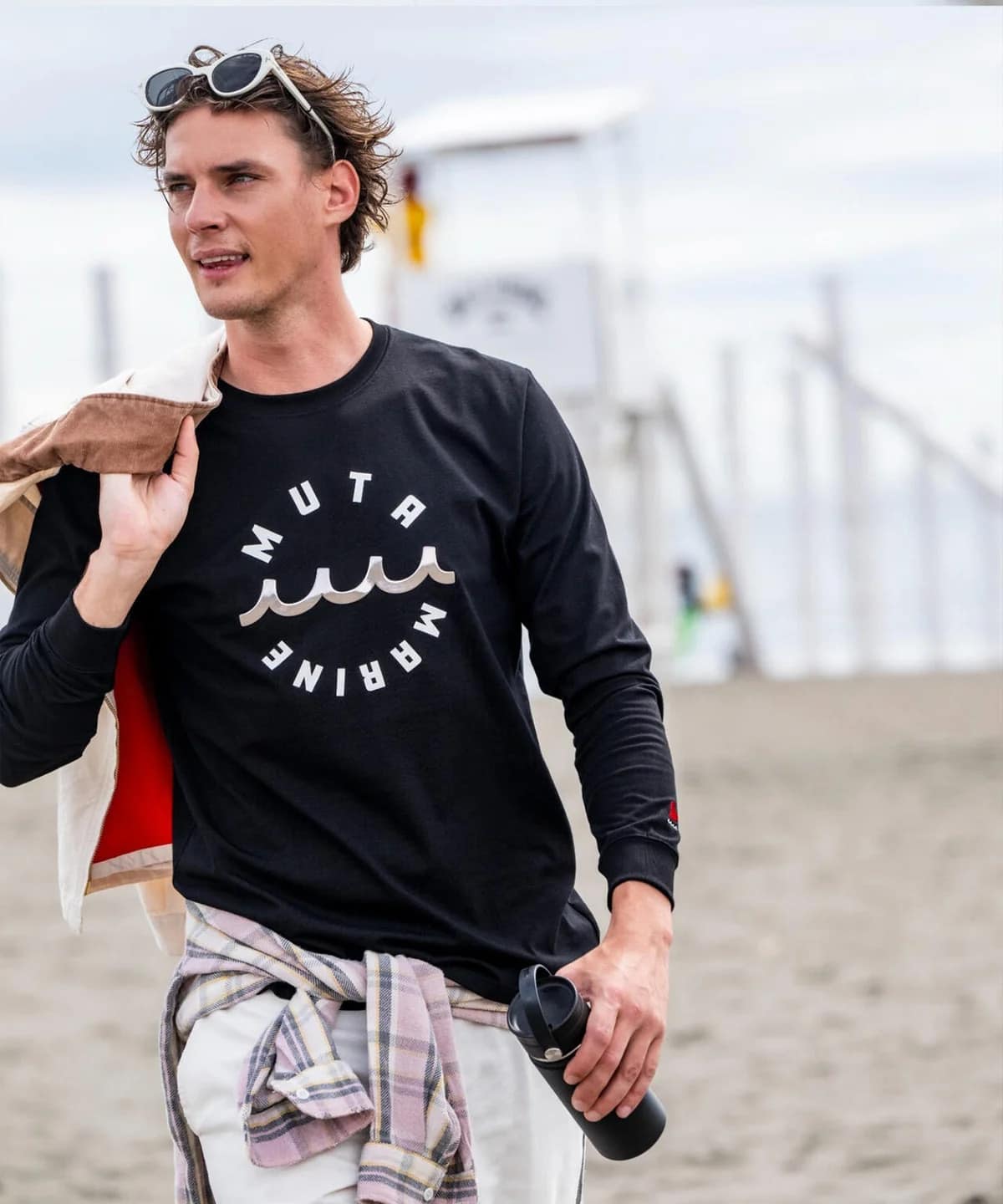 muta MARINE/ムータ マリン/Circle MM Metal Wave LS black L