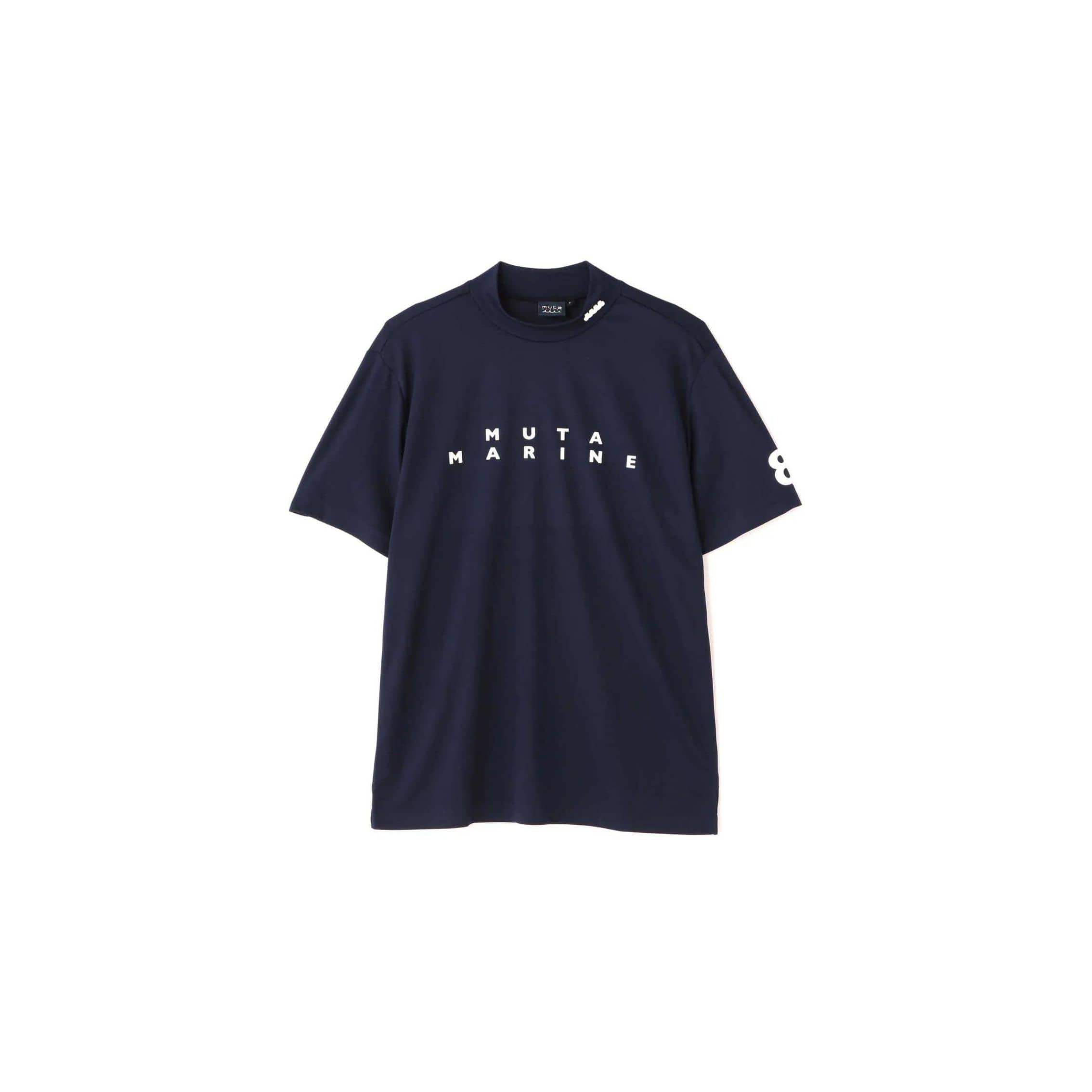 muta MARINE/ムータ マリン/別注モックネックシャツ navy 6