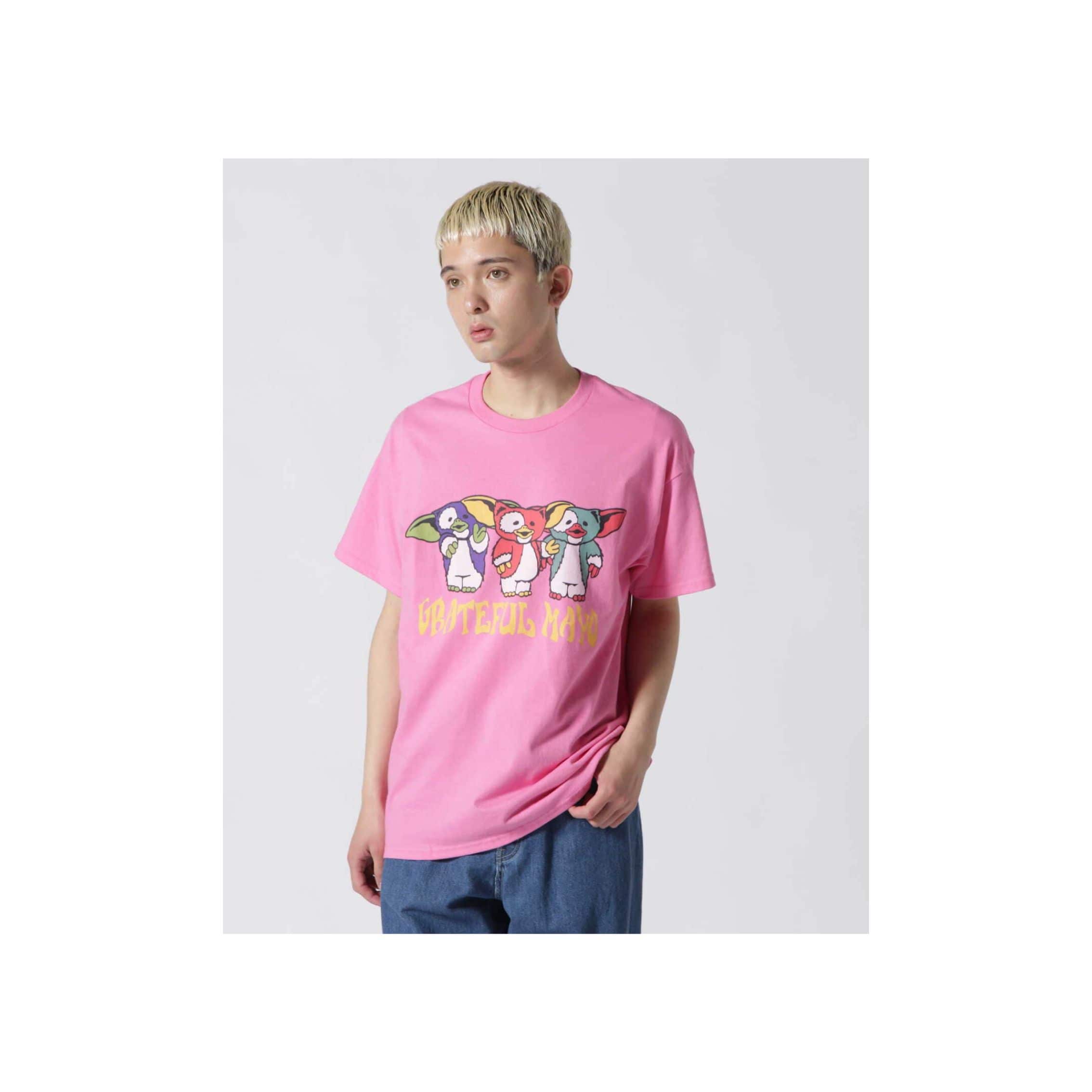MAYO/メイヨー/別注GFD Tシャツ pink XL