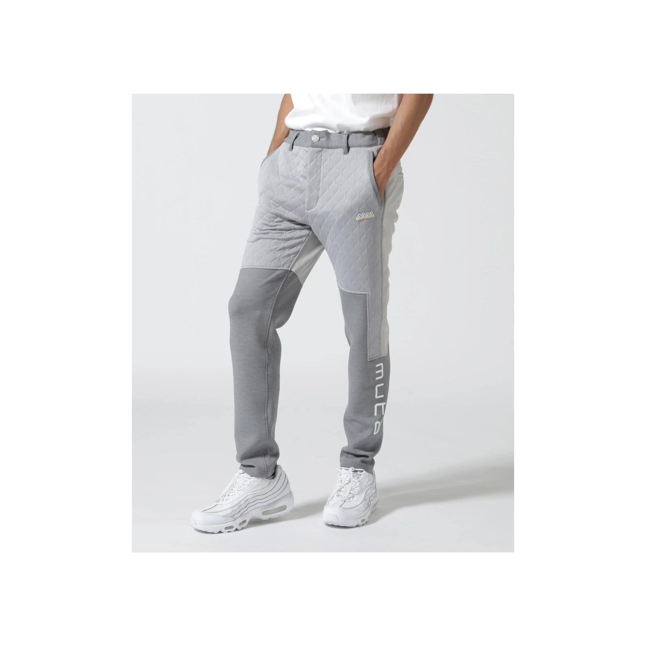 muta MARINE/ムータ マリン/別注ストレッチキルトパンツ gray ７