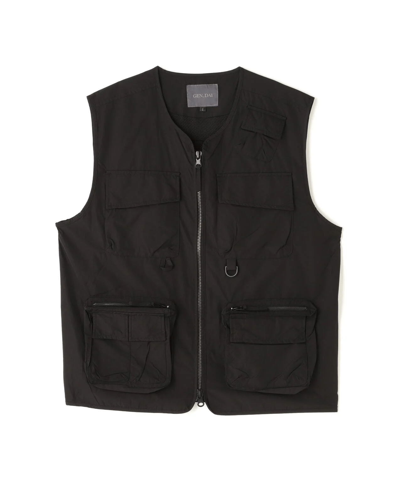 GEN_DA I/ゲンダイ/ポケットベスト black 1