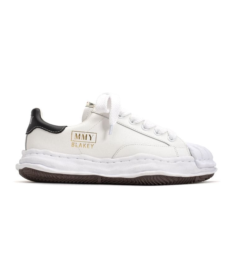 Maison MIHARA YASUHIRO/"BLAKEY" OG Sole Leather Low-top Sneaker white 36