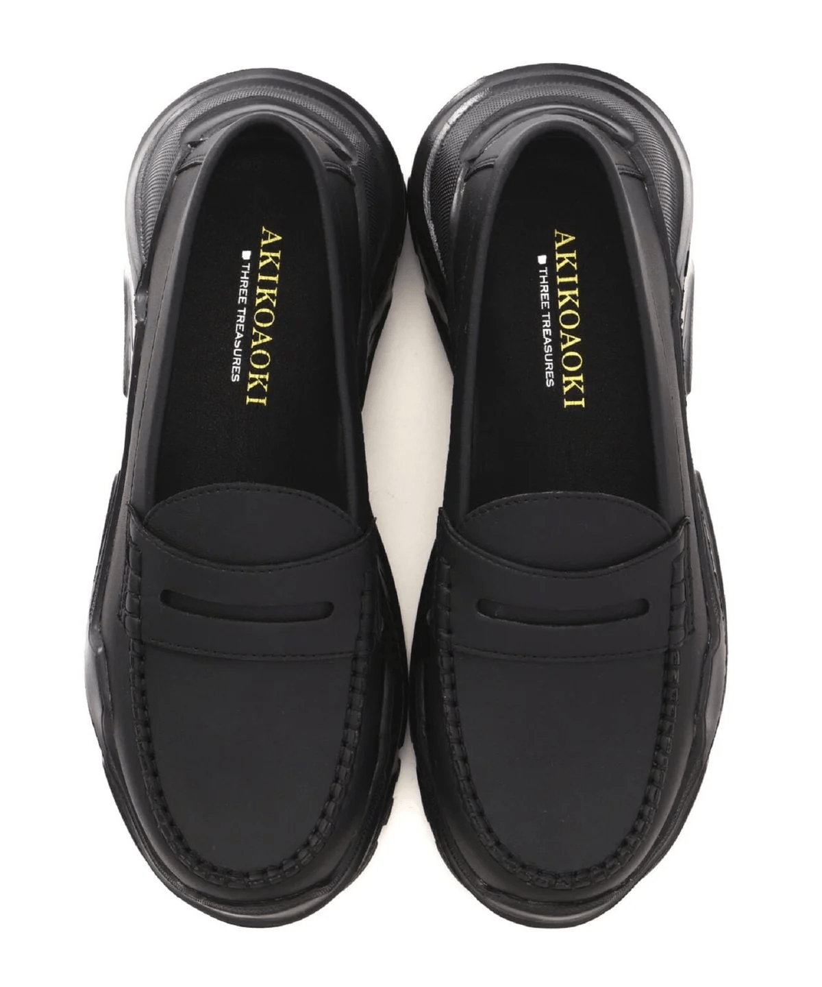 AKIKOAOKI/アキコアオキ/別注 faux leather/MEN black 42