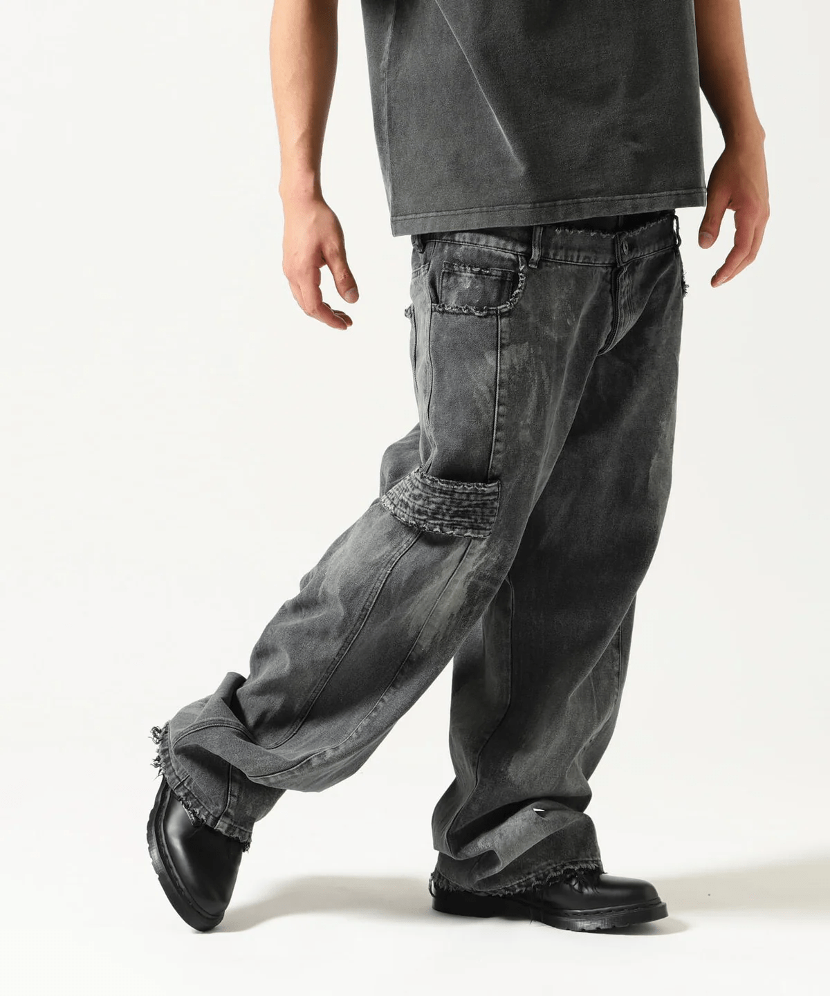 FR(13)NDS/フレンズ/Double West Denim Pants black F