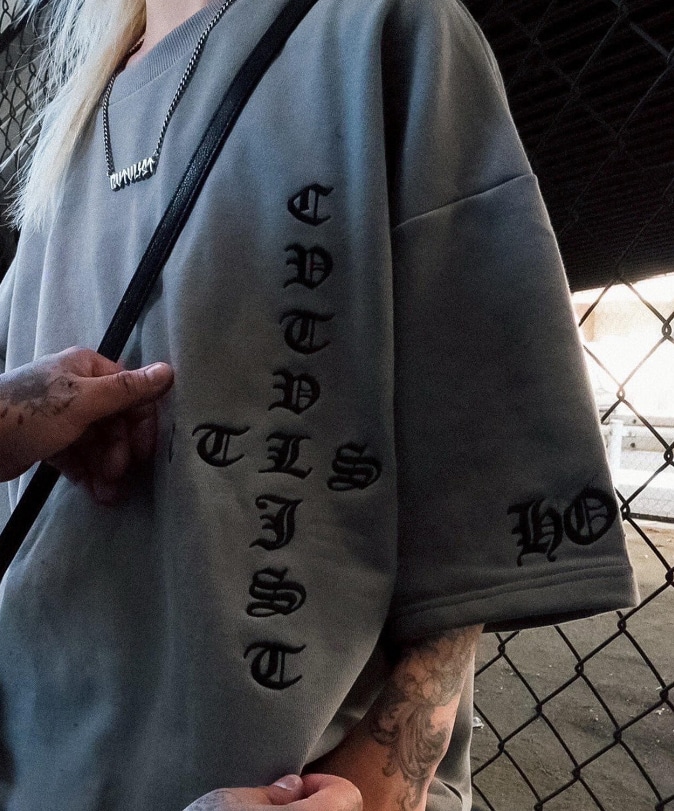 CTLS/シーティーエルエス/USUAL TEE gray 0