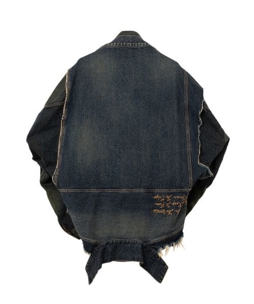 Maison MIHARA YASUHIRO/Reverse-Back Denim Jacket blue 48