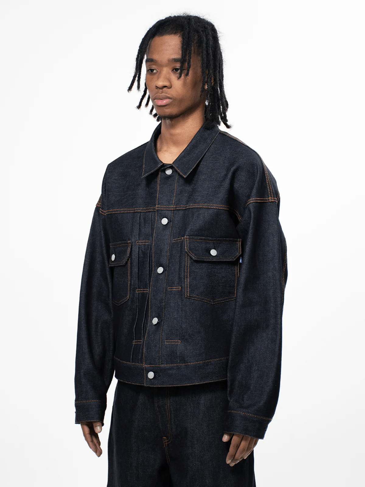 Bante/Japanese Selvedge Denim Jacket - Type 2 blue 4