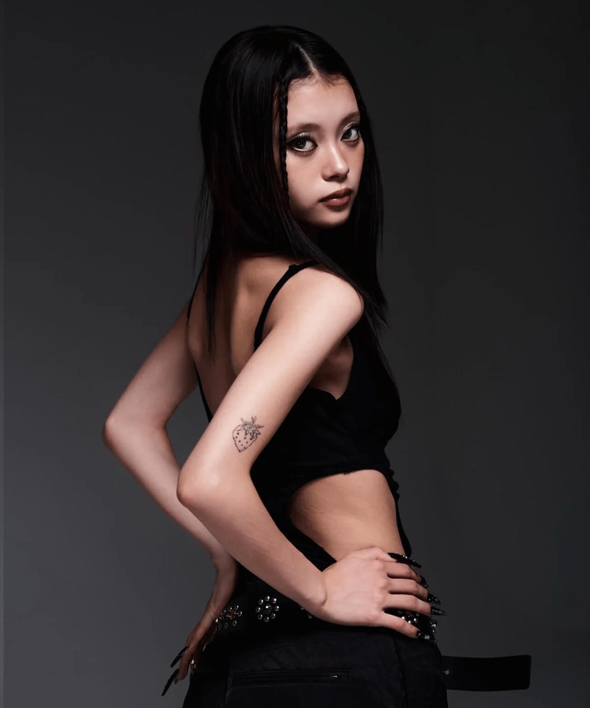 MITSUKI/ミツキ/CAMI BODY SUIT black F