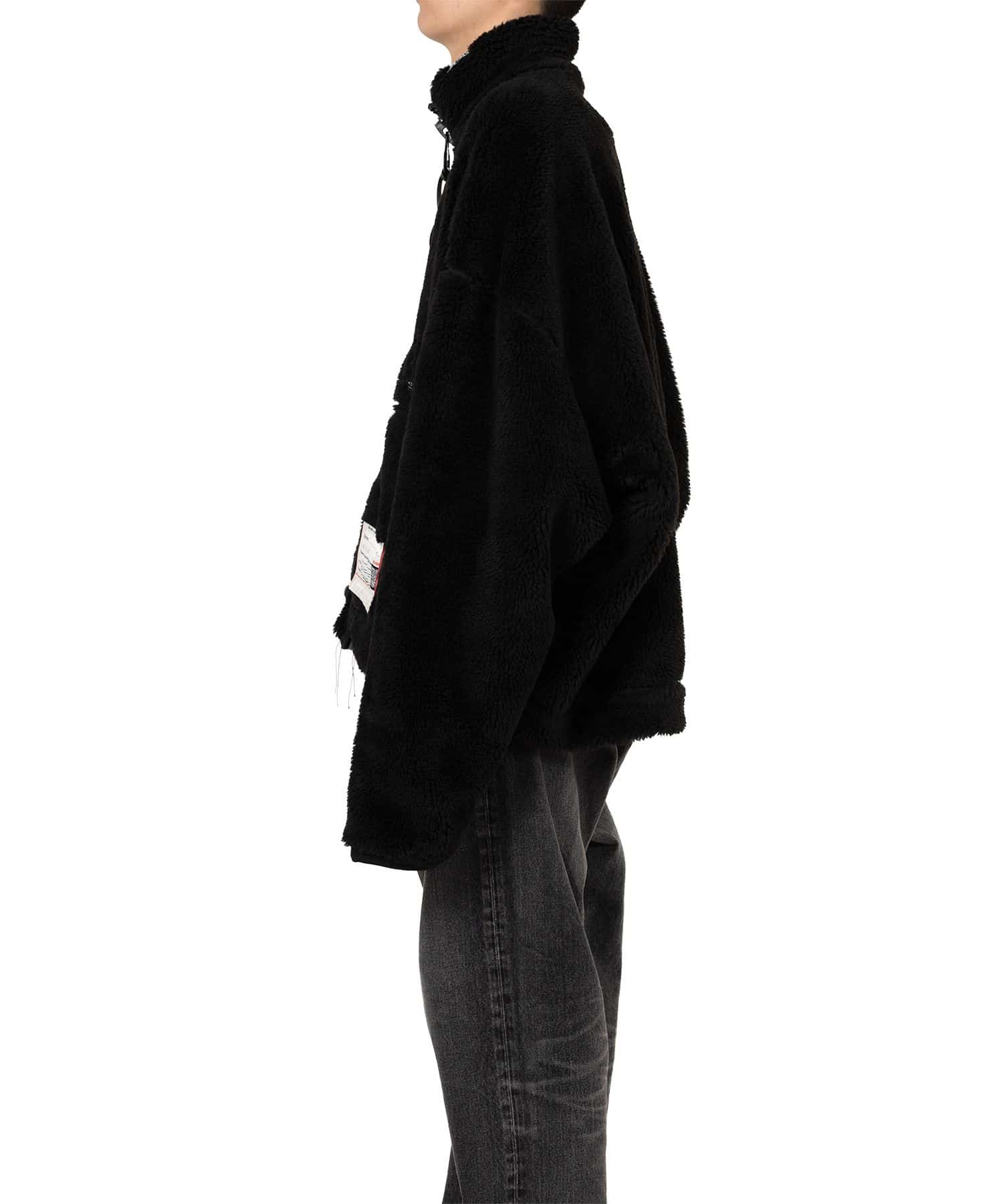 Maison MIHARA YASUHIRO/Amateur Sewn Like Boa Jacket black 46