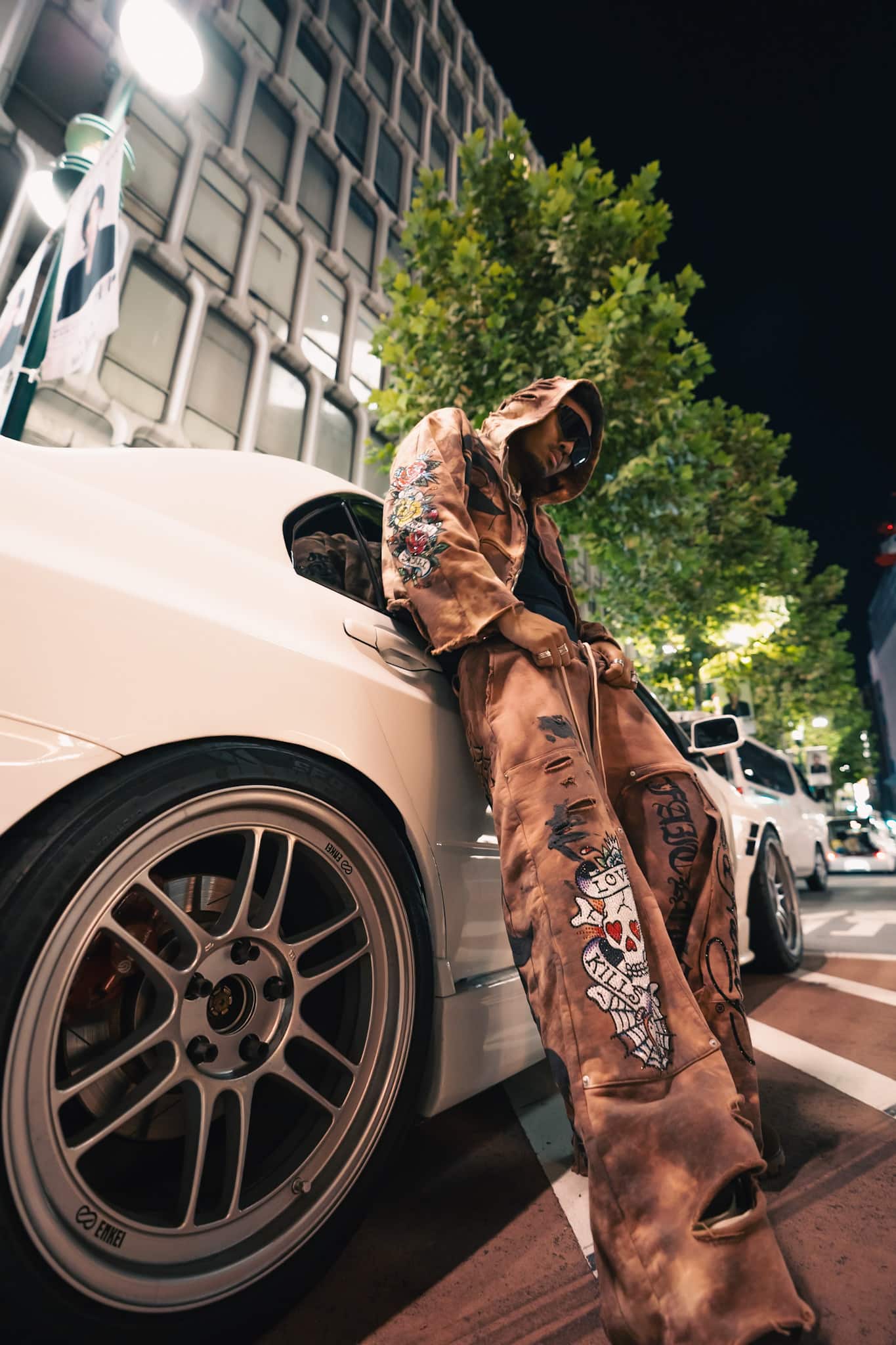 【10/11発売】FR/Ed Hardy/WNEE×V.F.O brown M