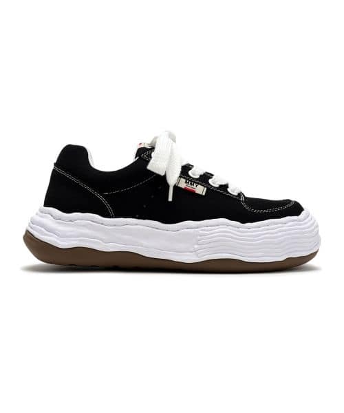 Maison MIHARA YASUHIRO/"OLIVER" OG Sole Canvas Low-top Sneaker black 41