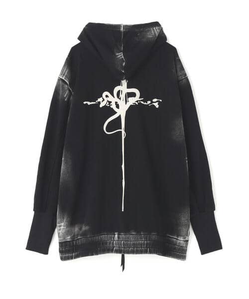 KMRii/ケムリ/Cordoba Long Parka_02 black 2