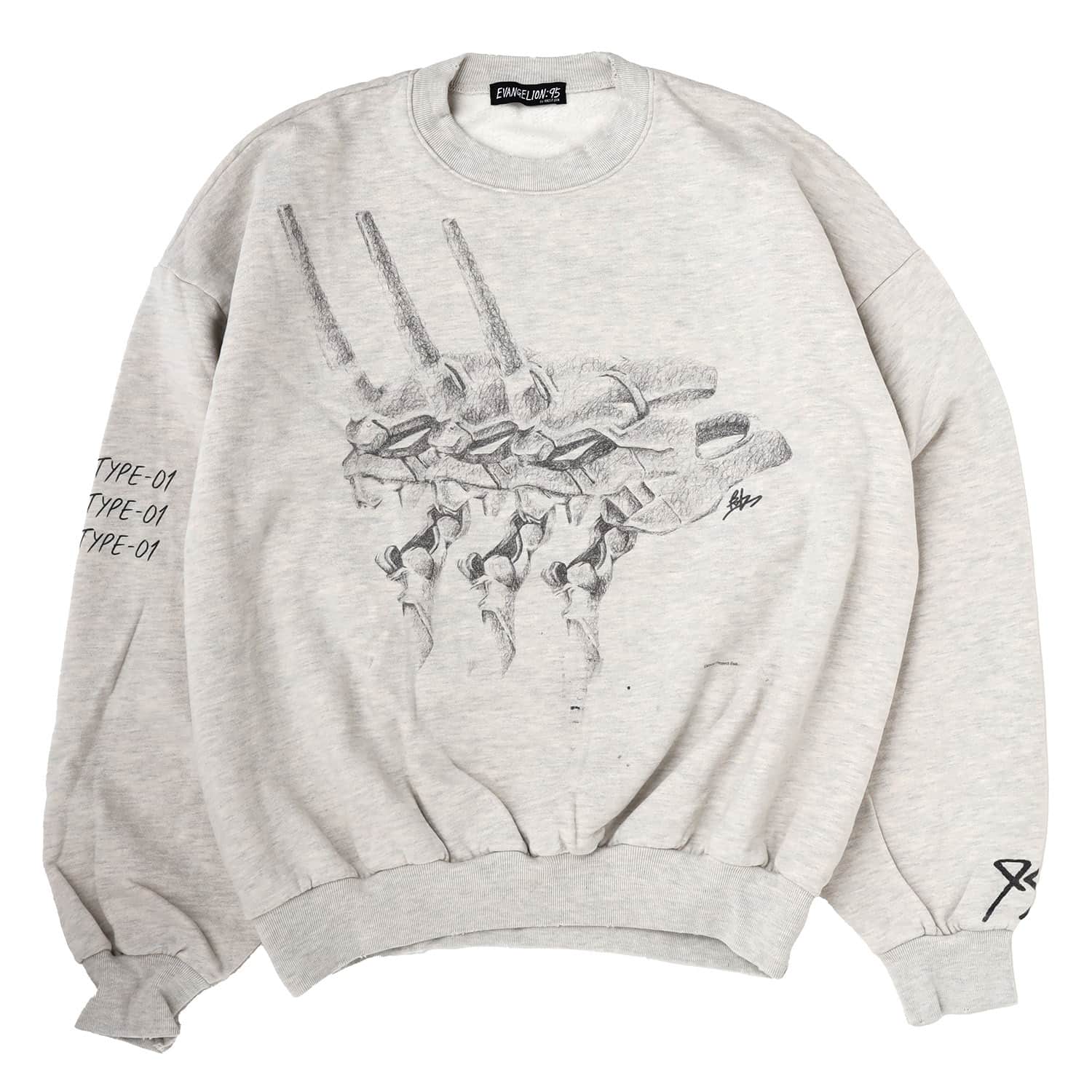 EVANGELION:95/0053 Sweat natural XL