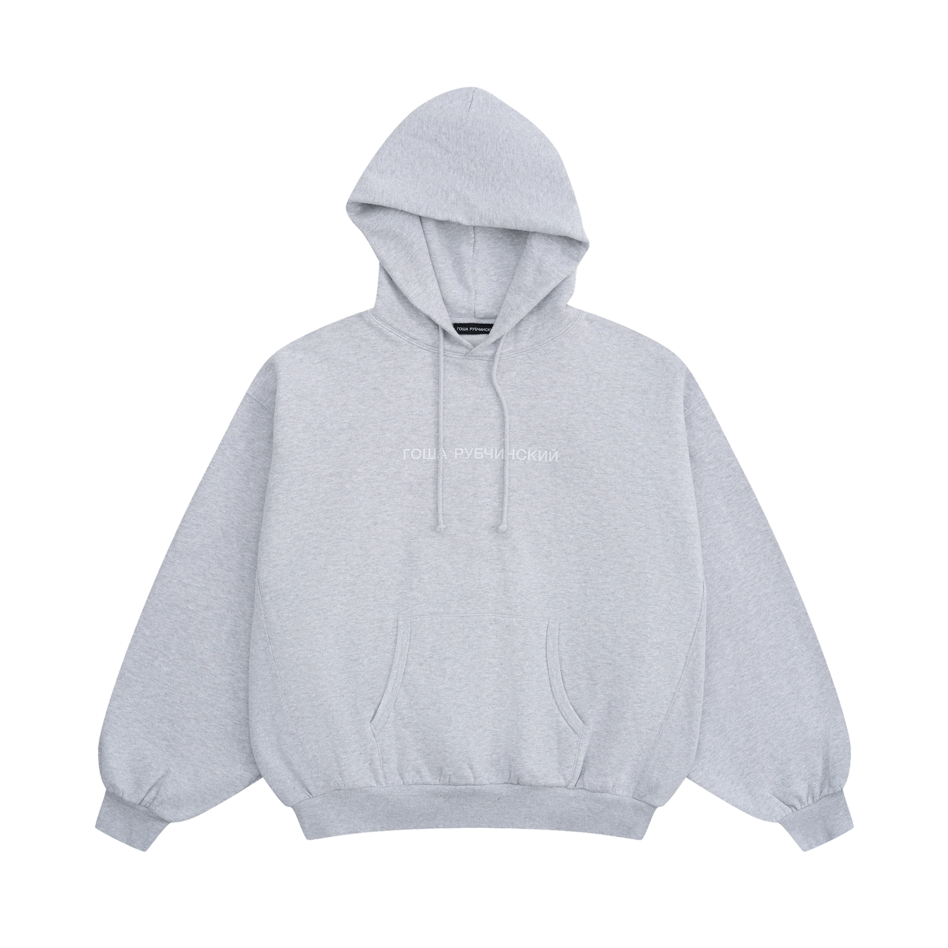 GOSHA RUBCHINSKIY/ゴーシャ・ラブチンスキー/OVERSIZED HOODIE gray S