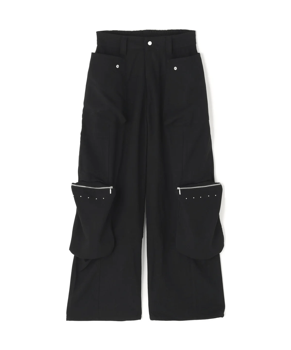 GEN_DAI/ゲンダイ/Studs Cargo Pants black 1