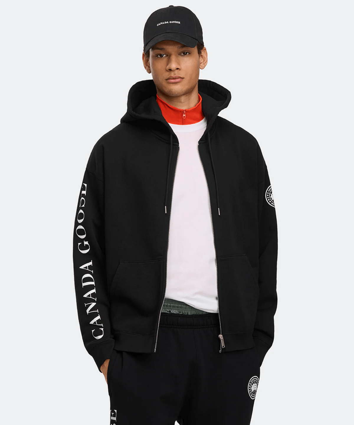 CANADA GOOSE/カナダグース/Rove Full Zip Graphic black M