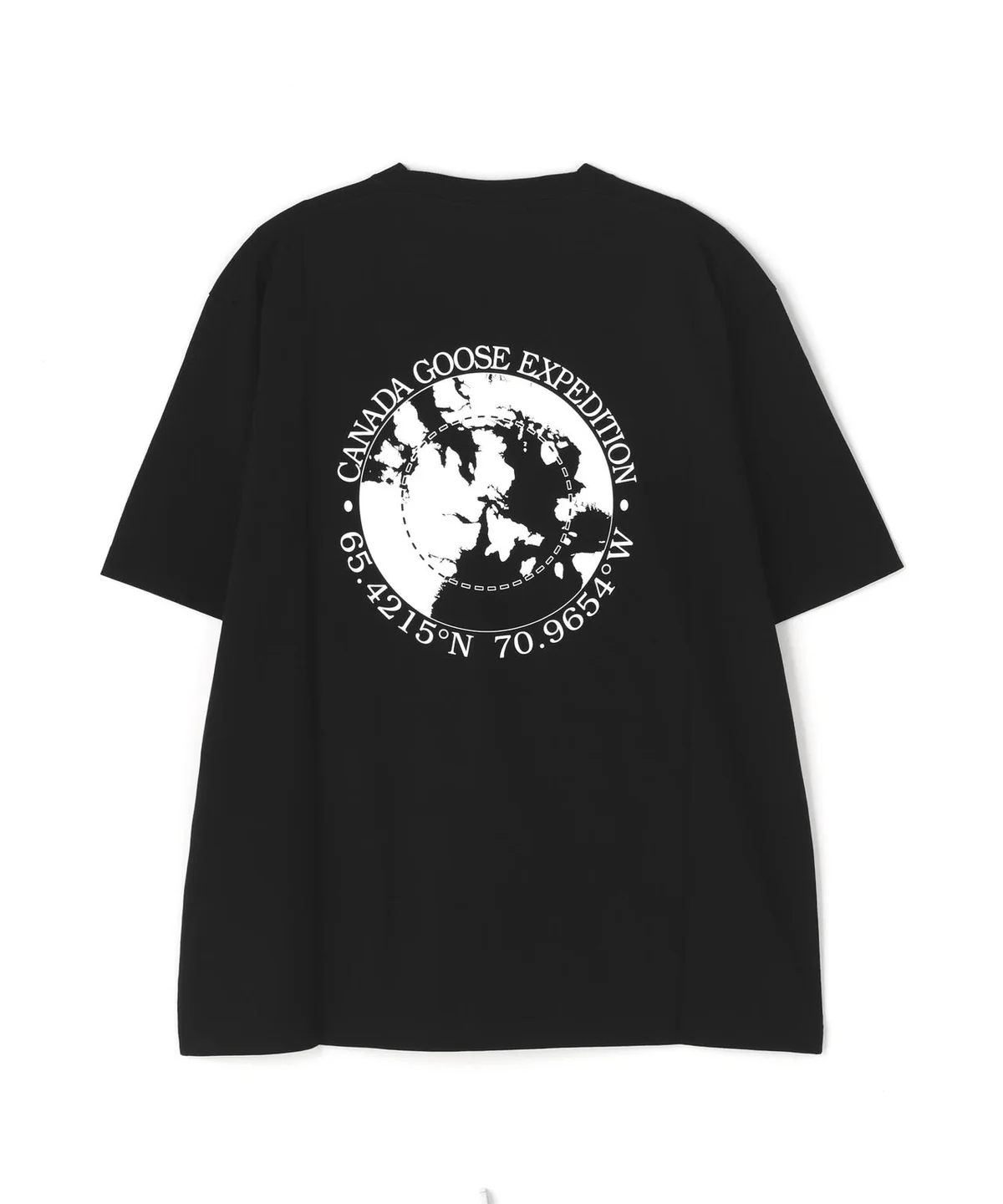 CANADA GOOSE/カナダグース/Novo T-shirt With Back Graphic black S