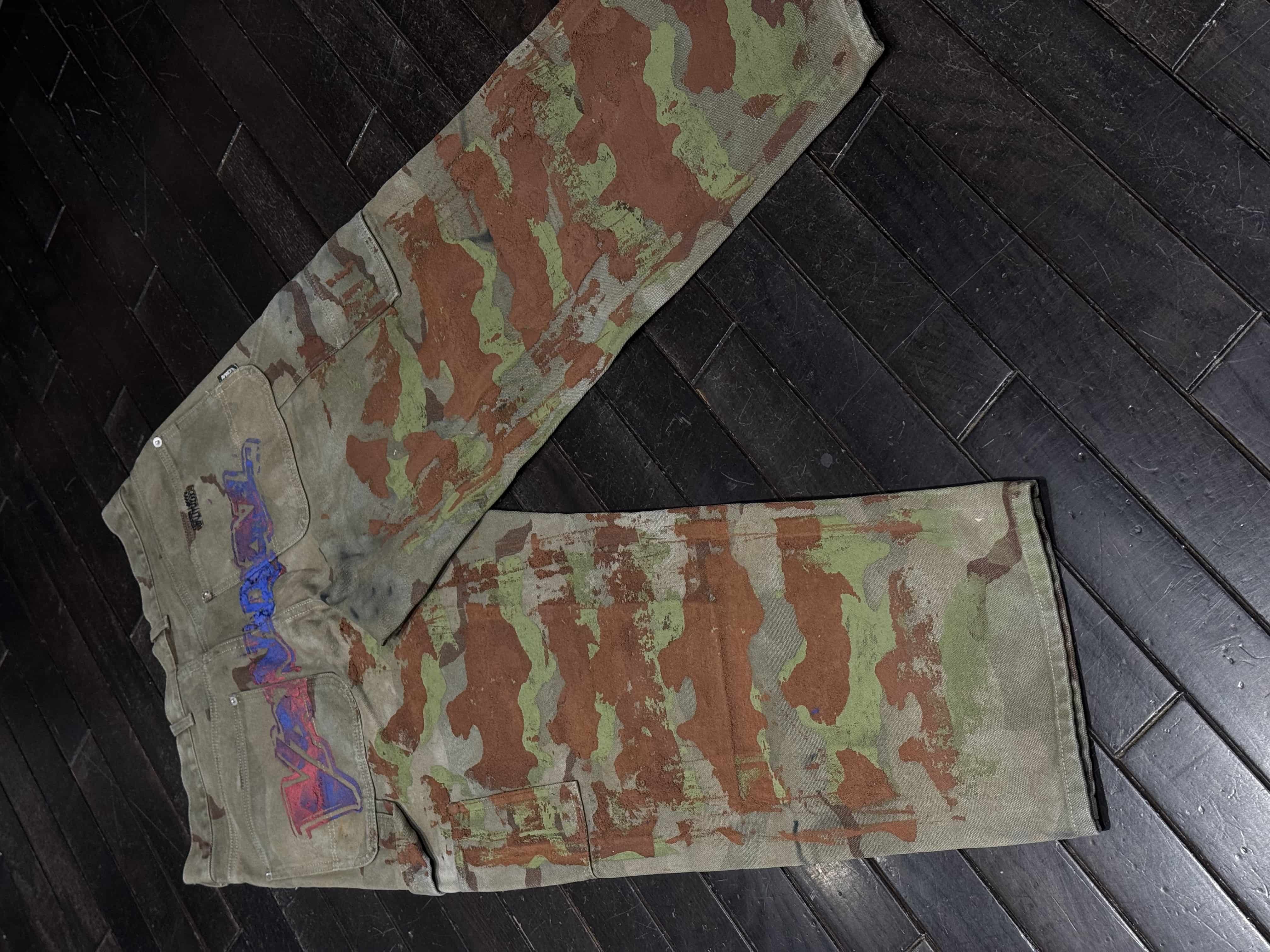 AVIREX×VANDAL 迷彩　Pt BEIGE L